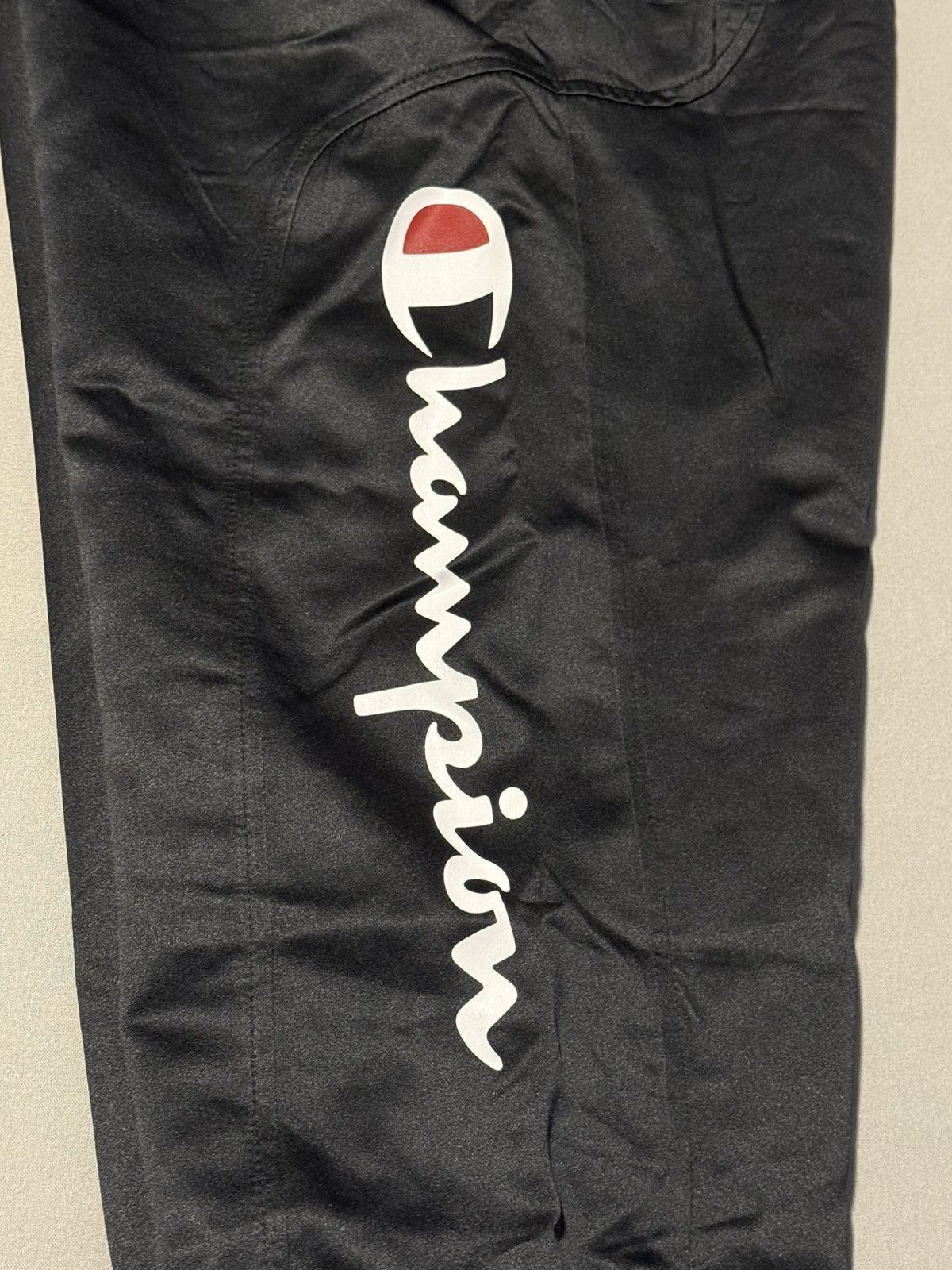 Champion Vintage Champion Satin Double Logo Track Pants VNDS Size US 34 / EU 50 - 5 Thumbnail