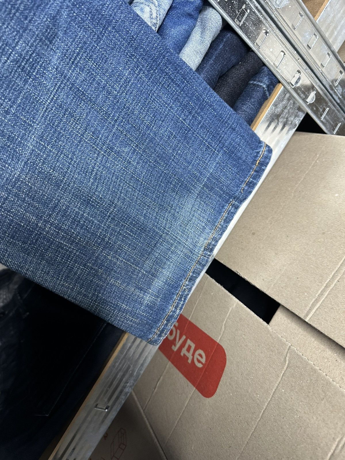 Levi's Levi’s 572 Bootcut Distressed Denim Jeans Vintage Wash Size 28" / US 6 / IT 42 - 13 Thumbnail