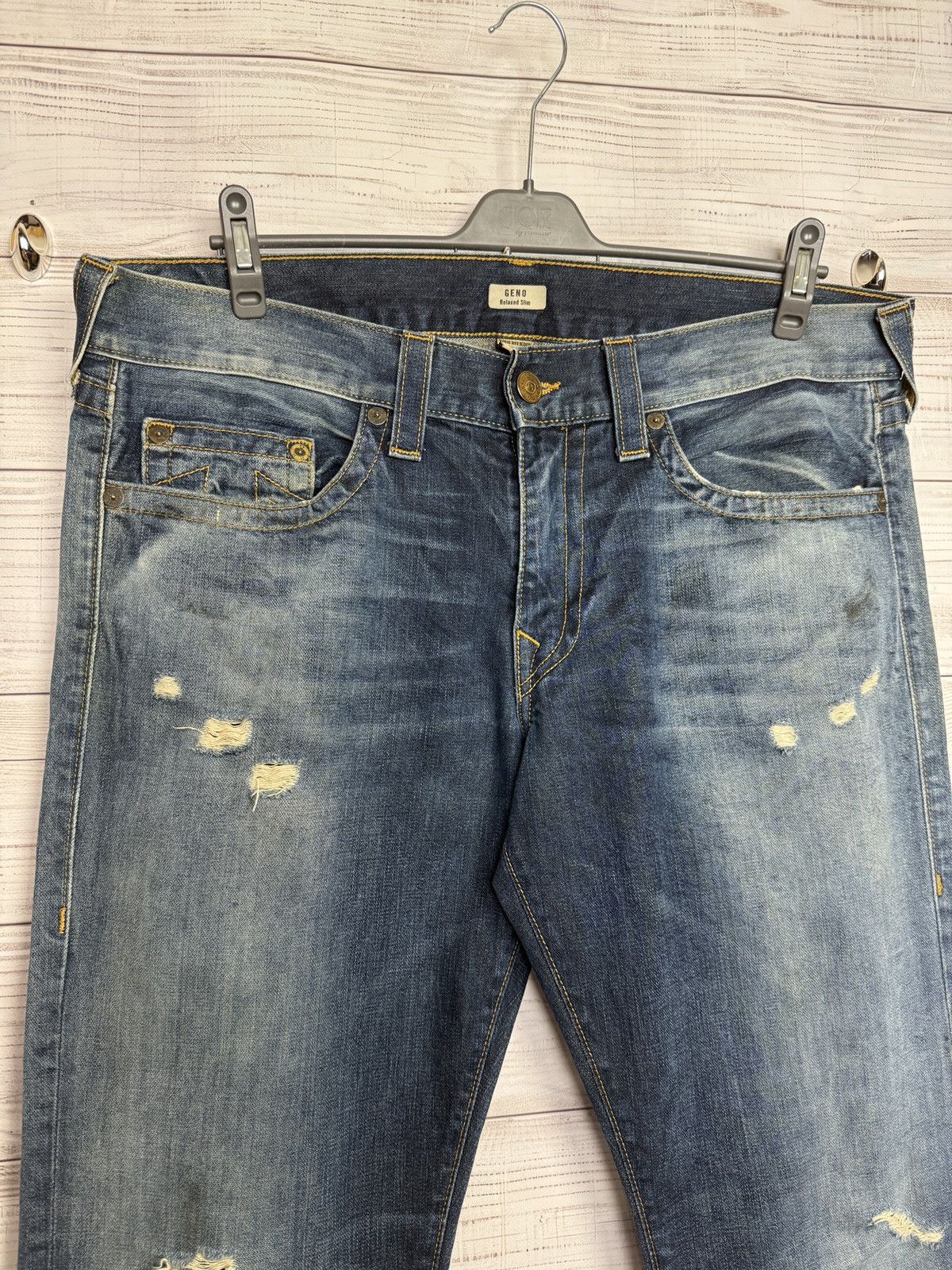 True Religion Vintage True Religion Jeans Made In USA Size US 38 / EU 54 - 3 Thumbnail