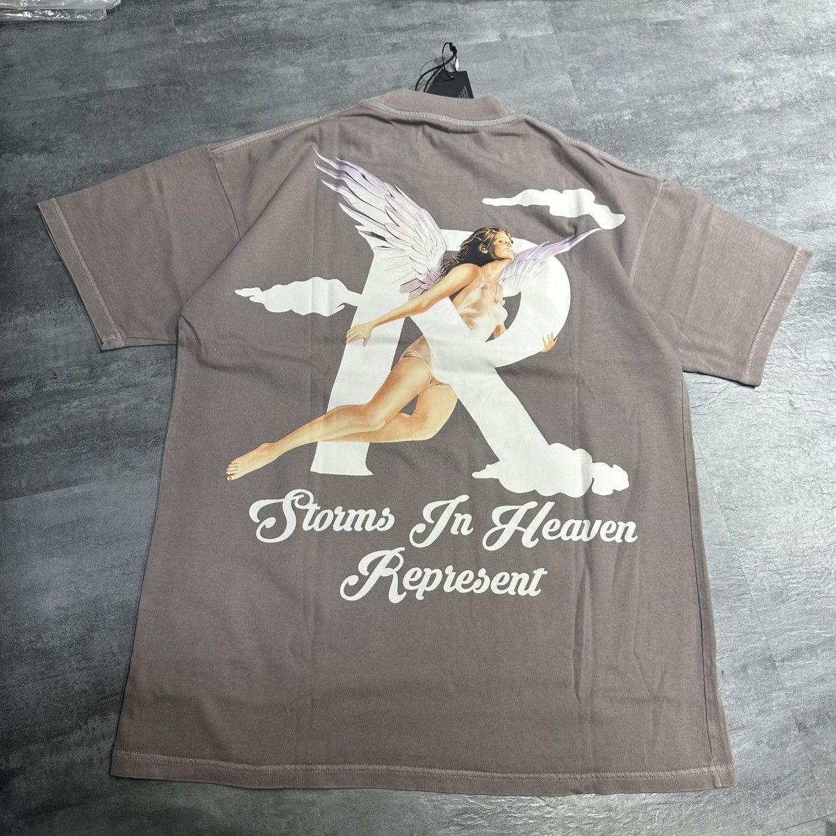 Represent Clo. Represent Storms In Heaven Tee - Mushroom Size US XS / EU 42 / 0 - 3 Thumbnail