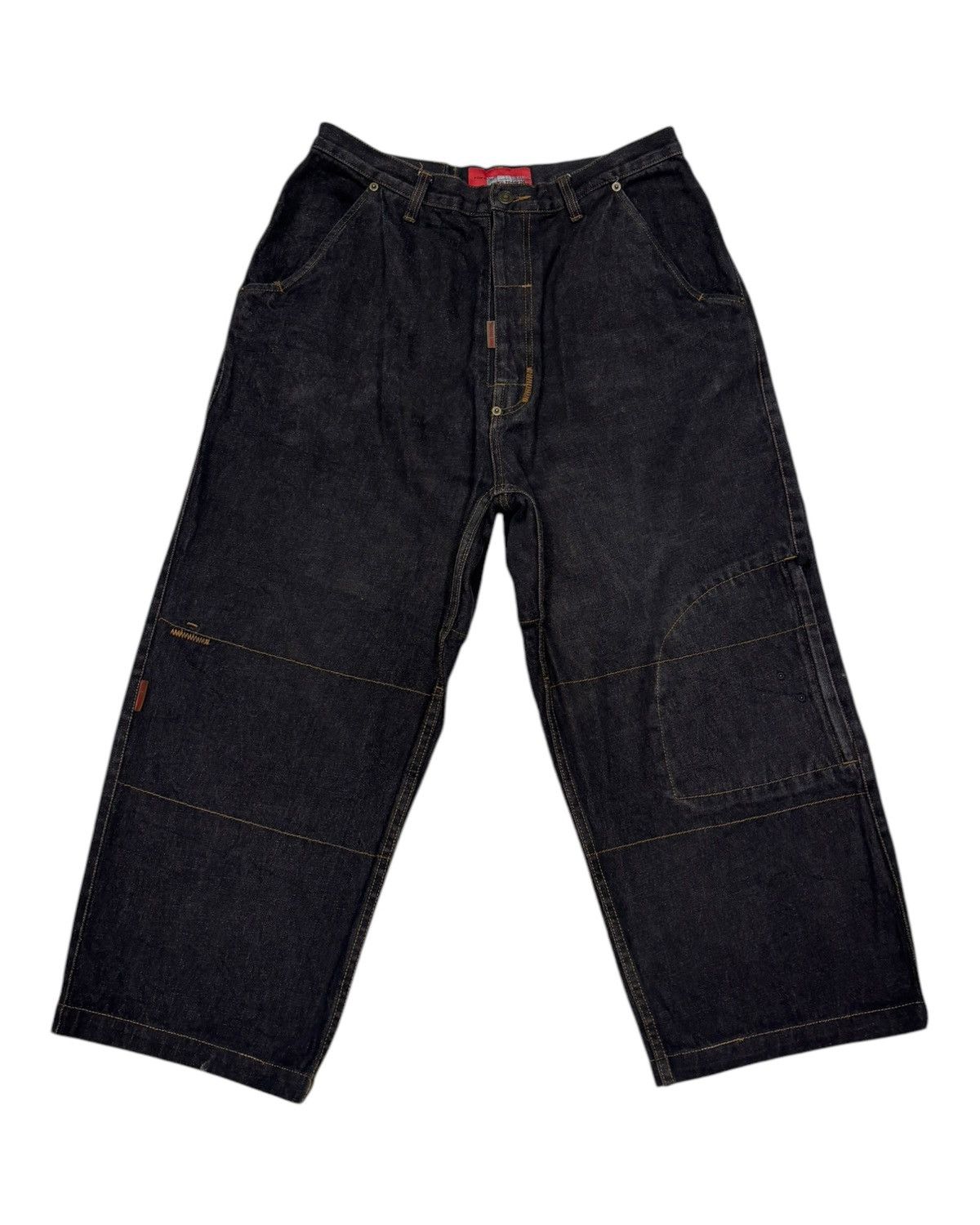 Hysteric Glamour OG🔥SKATER JEANS BAGGY WIDE LEG JEANS HUSH TRADERS ARTISAN Size US 32 / EU 48 - 1 Thumbnail