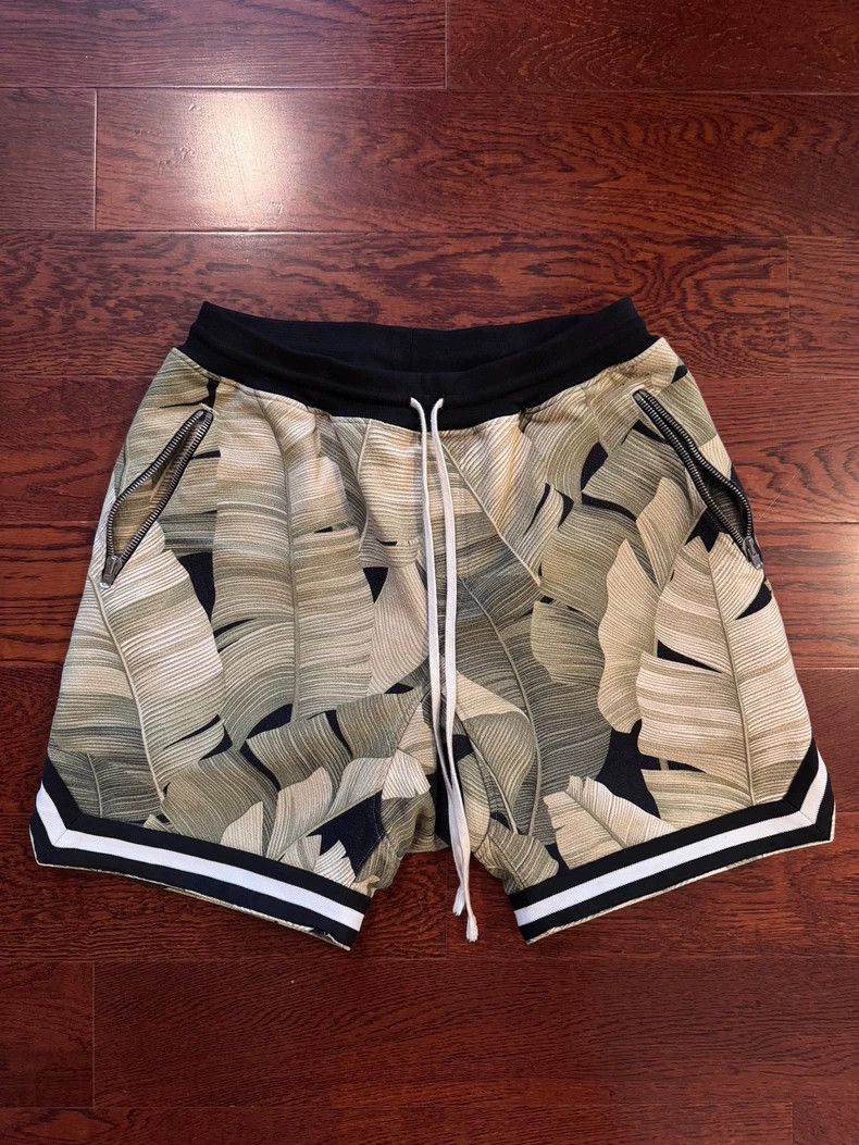 Fear of God Fear of God Hooded green banana leaf shorts Size US 30 / EU 46 - 1 Thumbnail