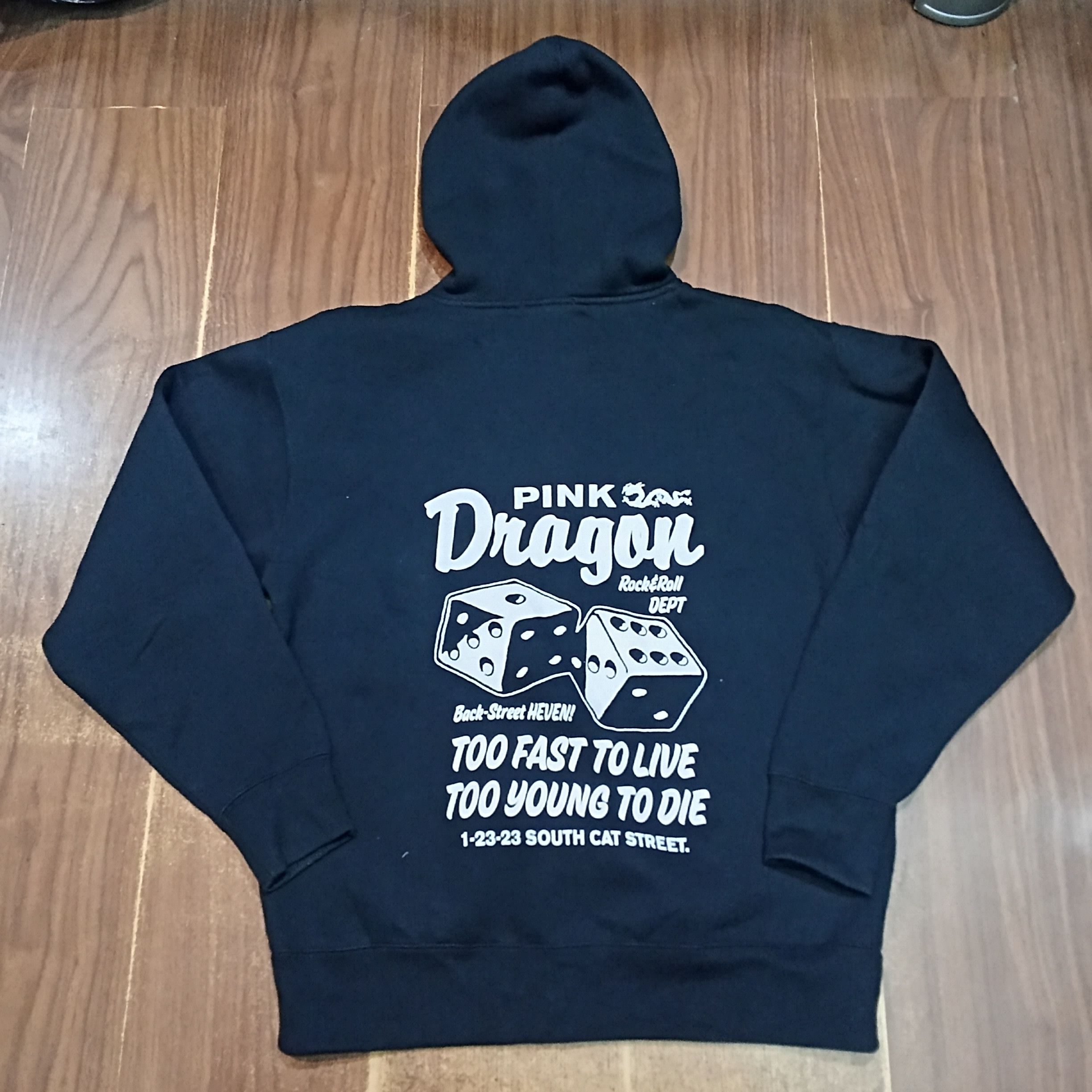 Japanese Brand Cream Soda - pink Dragon Hoodie Zipper Size US M / EU 48-50 / 2 - 1 Thumbnail