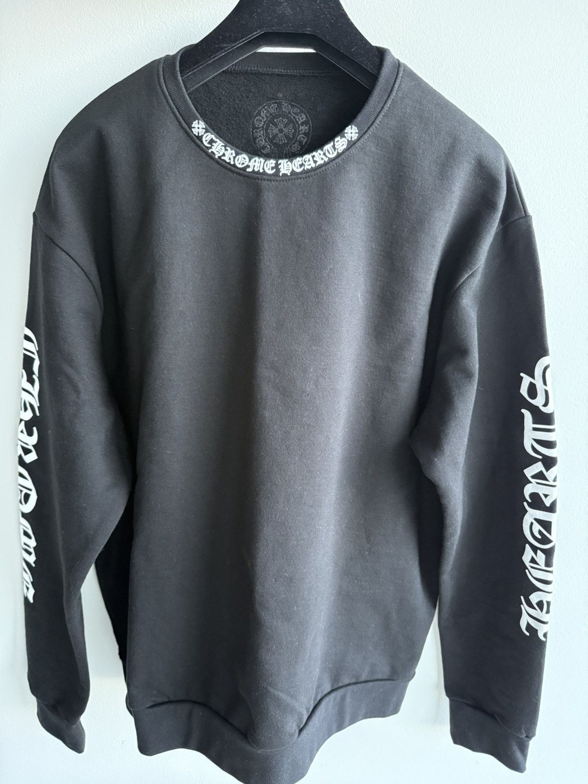 Limited Edition Chrome Hearts Logo Sweatshirt Brand New