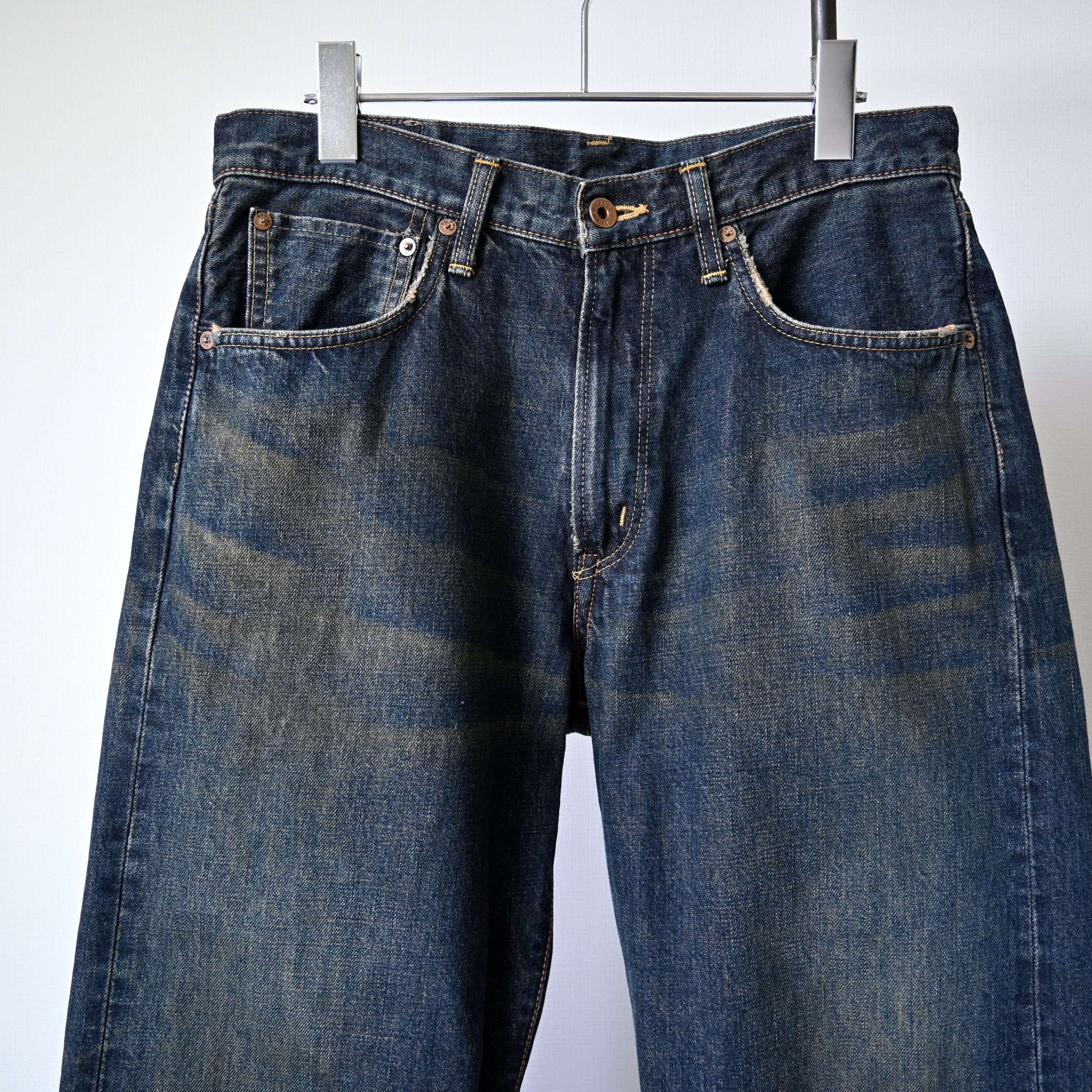 Edwin VTG 1990s EDWIN selvedged jeans, muddy wash, made in Japan Size US 32 / EU 48 - 7 Thumbnail