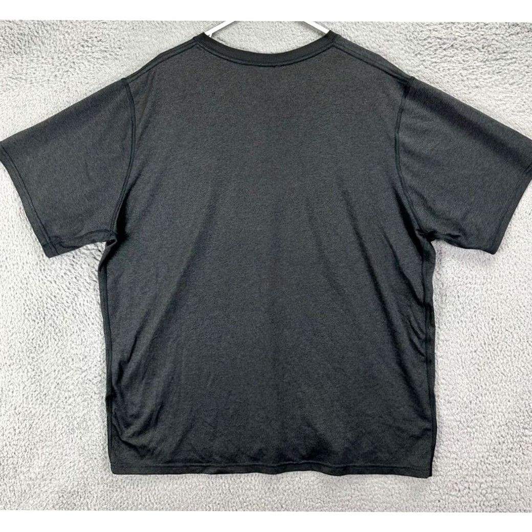 Nike Nike T-Shirt Nike Mens T-Shirt 2XL Black Swoosh V-Neck Workout Activewear Tee Short Sleeve Size US XXL / EU 58 / 5 - 2 Thumbnail