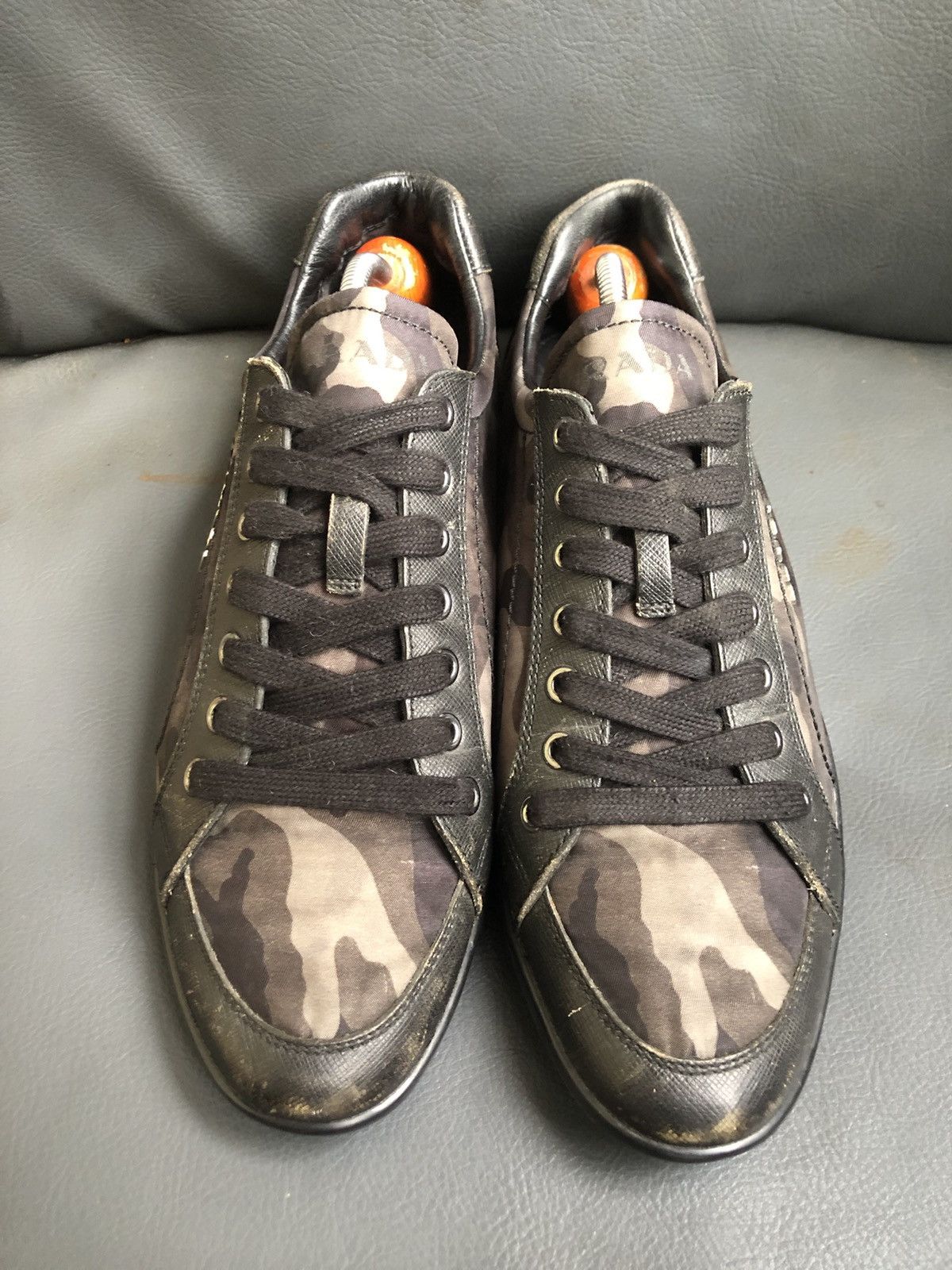 Prada Prada Leather Women’s casual Shoes size 38 US8/UK5 Size US 8 / IT 38 - 2 Thumbnail