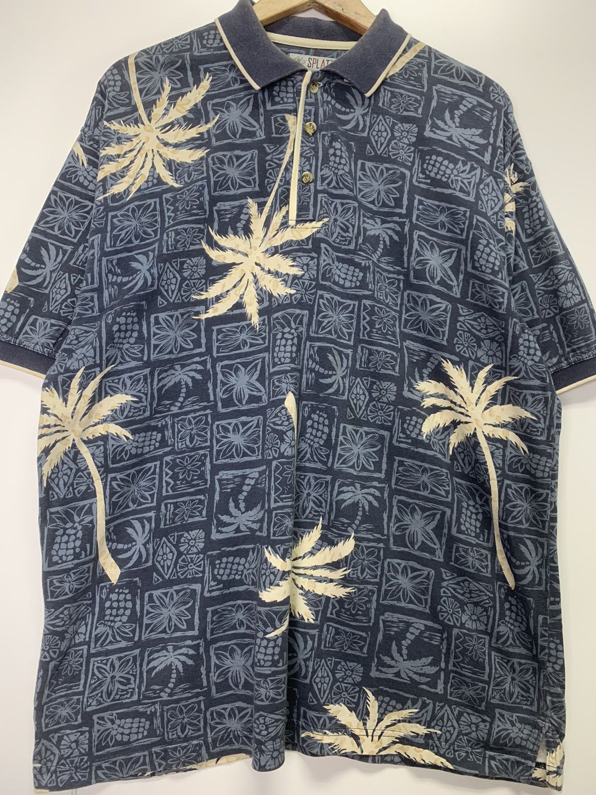 Vintage Splatt Hawaiian style Size US L / EU 52-54 / 3 - 2 Thumbnail