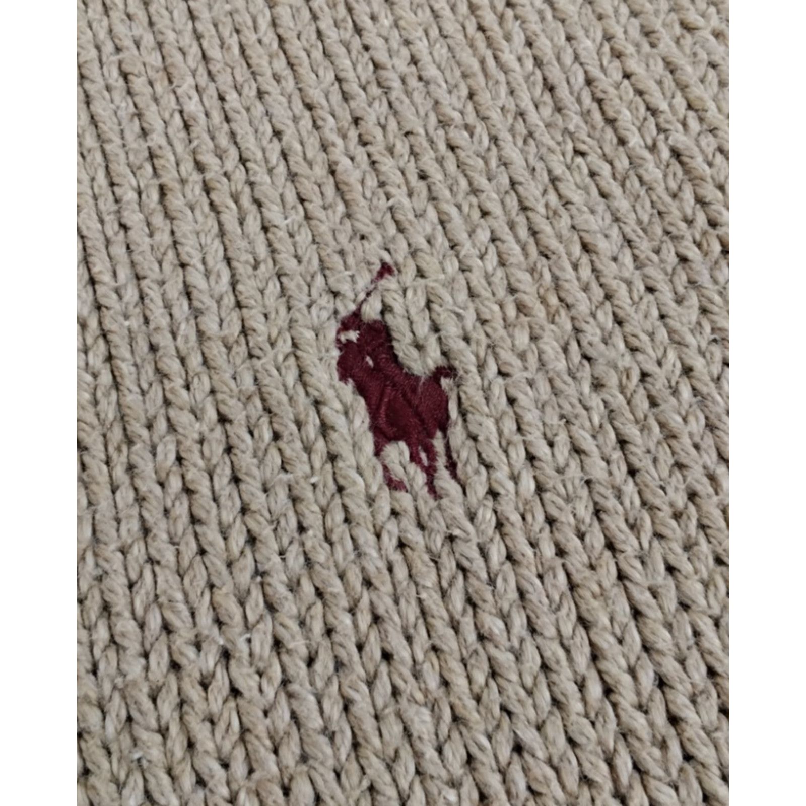 Polo Ralph Lauren Polo Ralph Lauren Sweater Men's L Tan 100% Cotton Crew Neck Size US L / EU 52-54 / 3 - 7 Thumbnail
