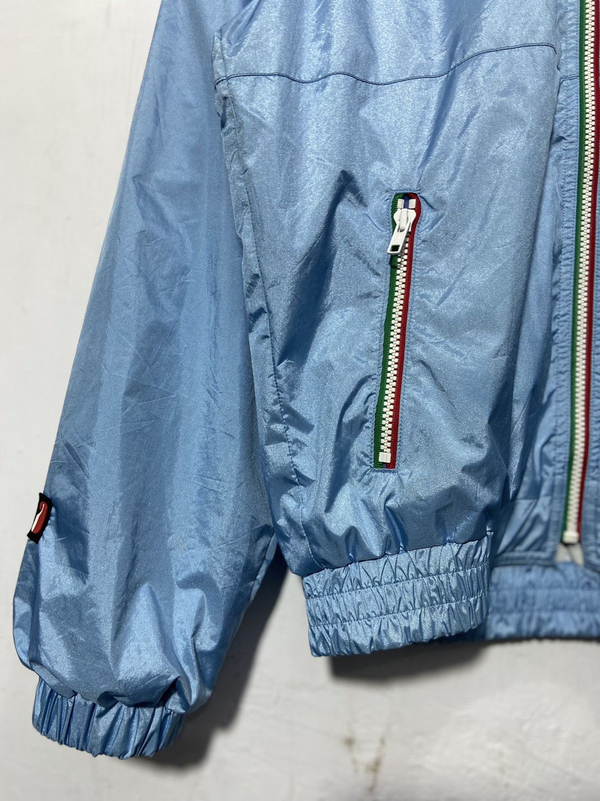 Ellesse × Vintage Vintage Ellesse Windbreaker Jacket Hidden Hoodie Size US L / EU 52-54 / 3 - 6 Thumbnail