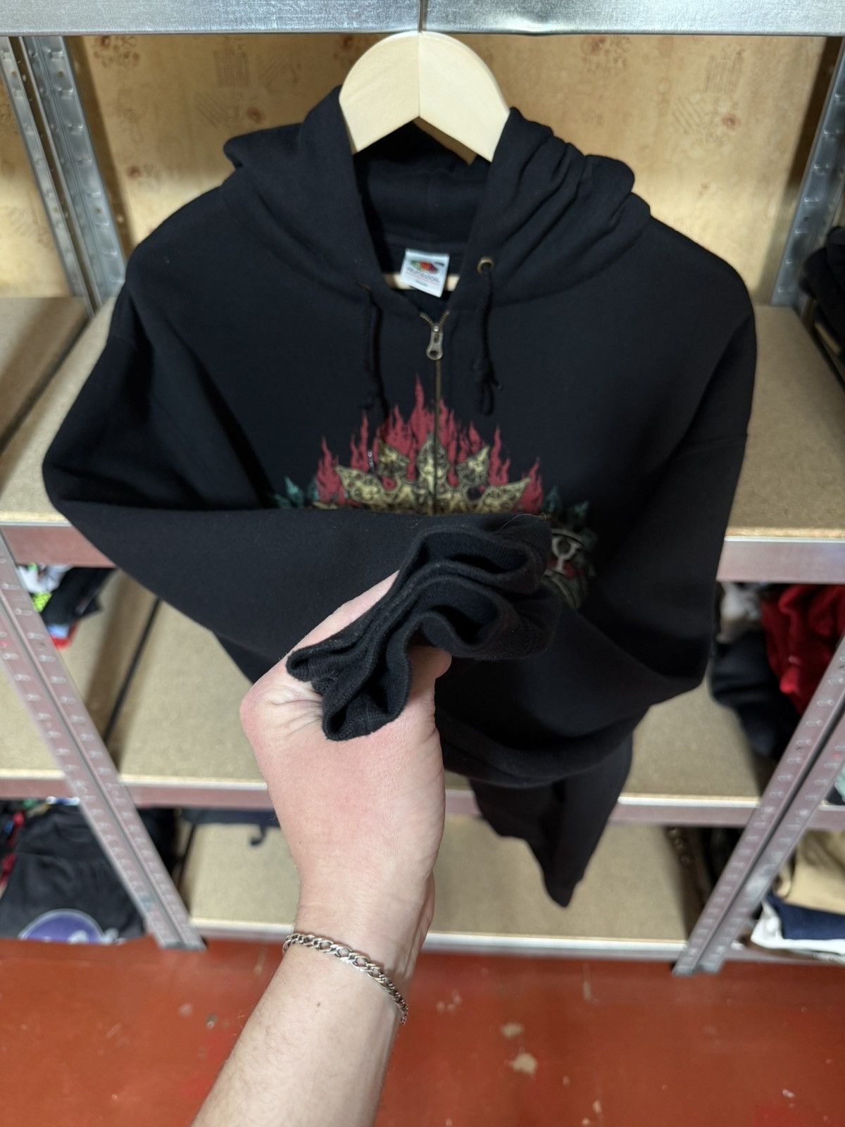 Band Tees × Vintage Vintage 2008 Mercenary Architect Of Lies Rock Band Hoodie Size US L / EU 52-54 / 3 - 6 Thumbnail
