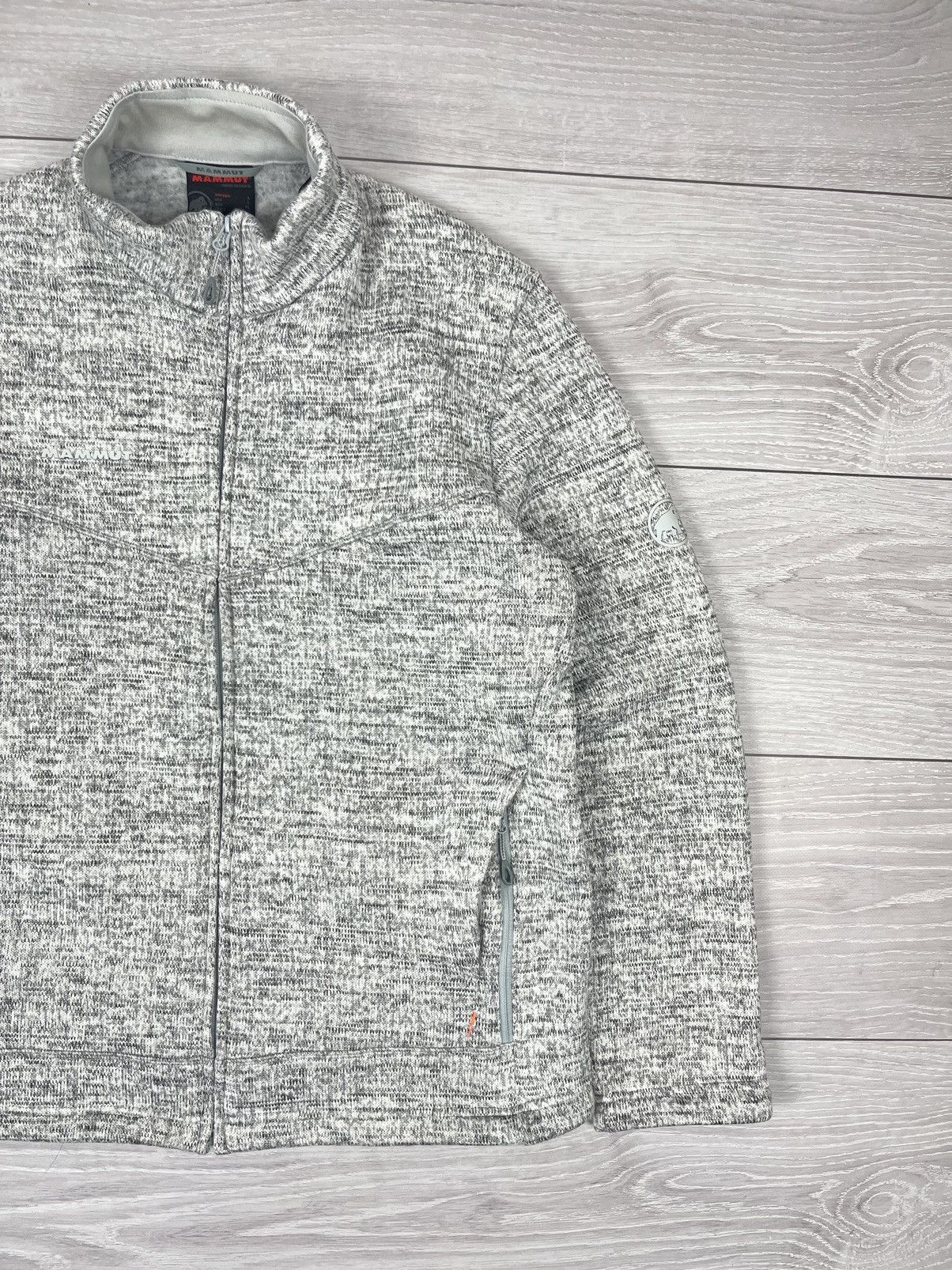 Mammut Mammut Full Zip Grey Gorpcore Heavy Fleece Jacket Size US L / EU 52-54 / 3 - 2 Thumbnail