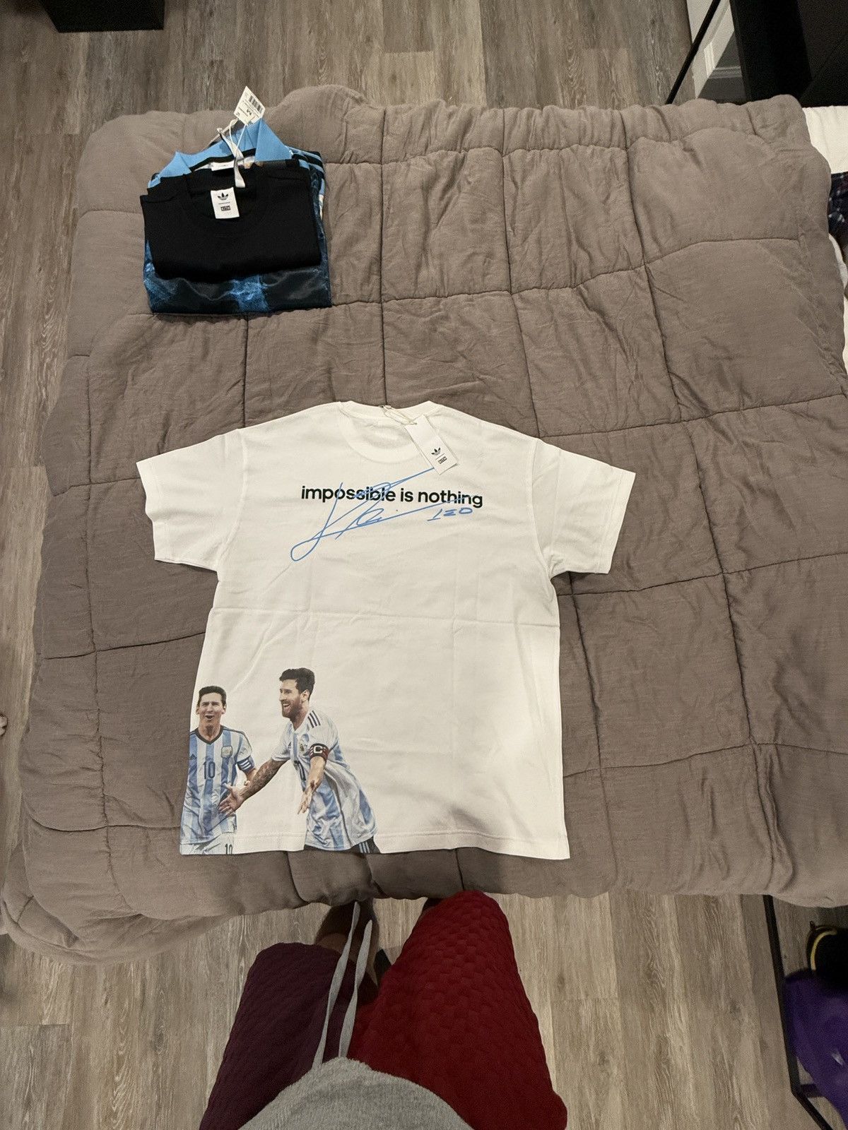 Adidas × Kith Kith x Messi Heritage Celebration Collage Graphic T-Shirt Size US M / EU 48-50 / 2 - 2 Thumbnail
