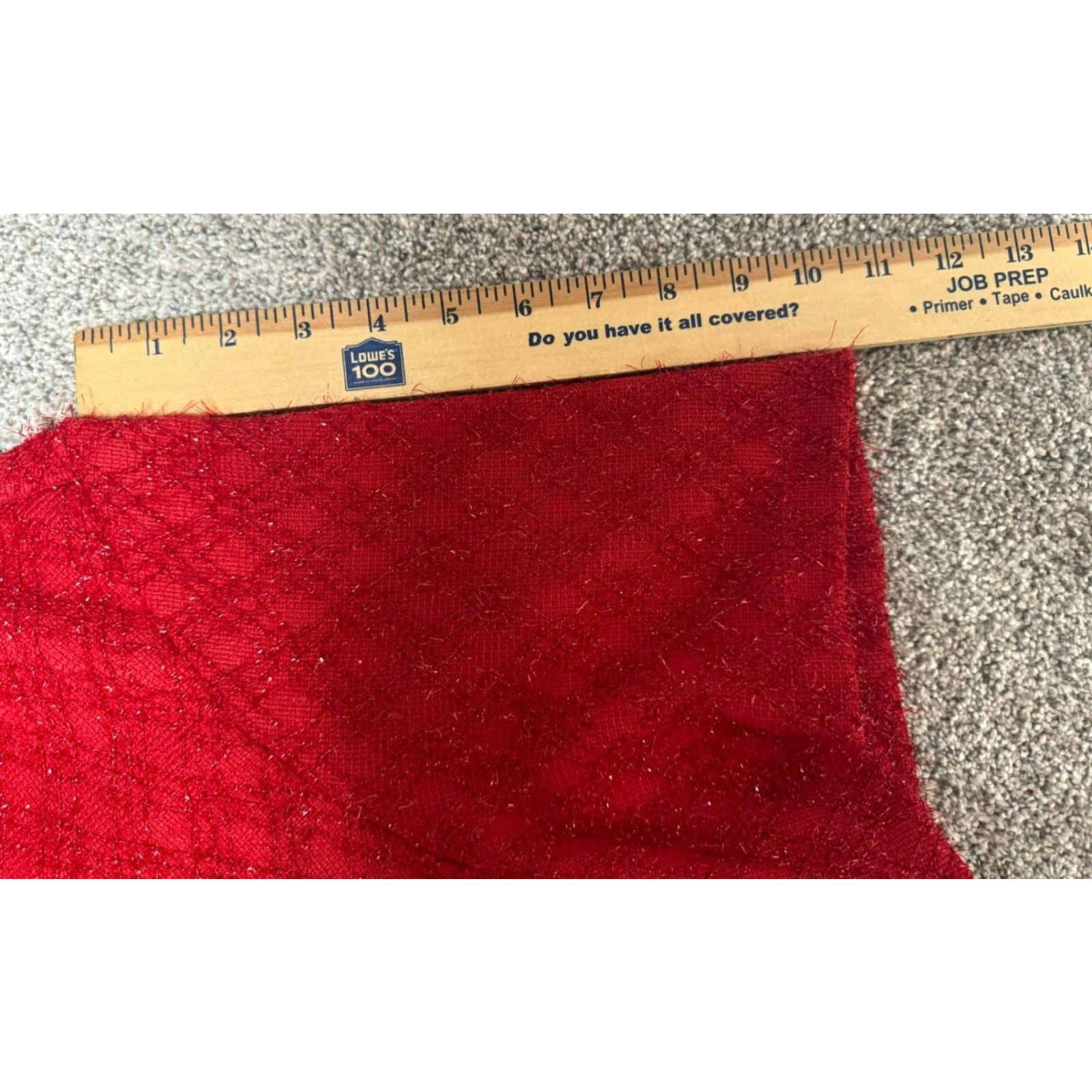 Lee VINTAGE Kathie Lee Blouse Womens Plus 22W/24W Sparkly 90s Christmas Holiday Glam Shirt Womens Plus 22W Red Ballad 90s Christmas Party/Cocktail Womens Size 3XL / US 20-22 - 7 Thumbnail
