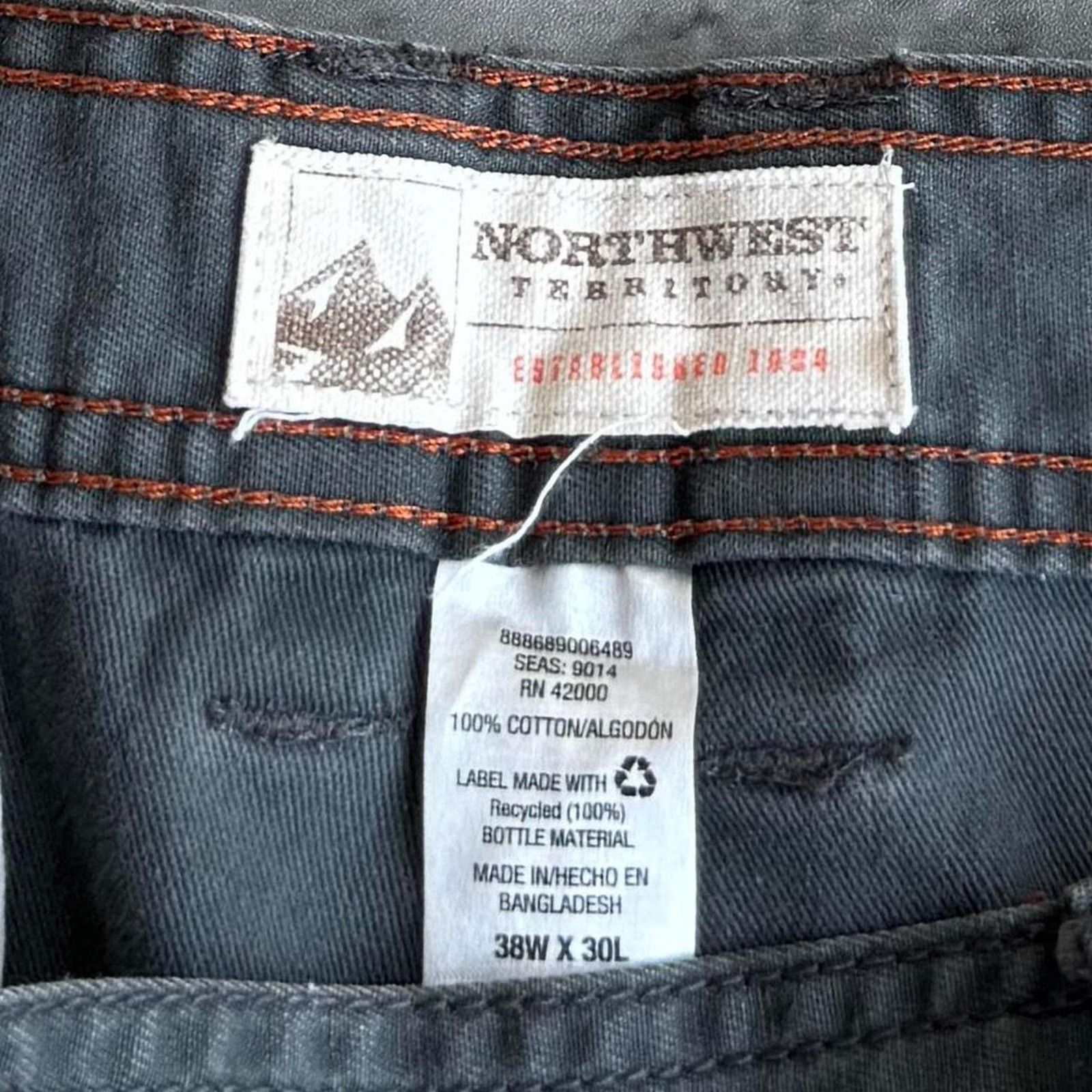 Carhartt × Northwest Territory × Vintage Vintage Y2K Northwest Territory Baggy Grey Cargo Tech Pants Size US 36 / EU 52 - 3 Thumbnail