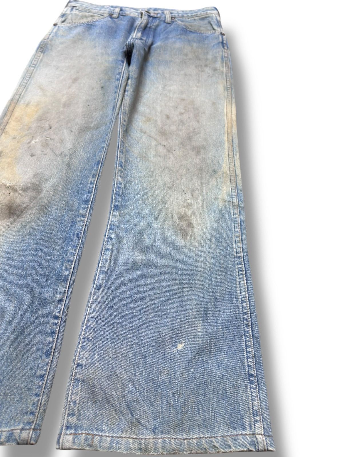 Wrangler Vintage Wrangler Flare Bootcut Mudwash Denim Size US 30 / EU 46 - 4 Thumbnail