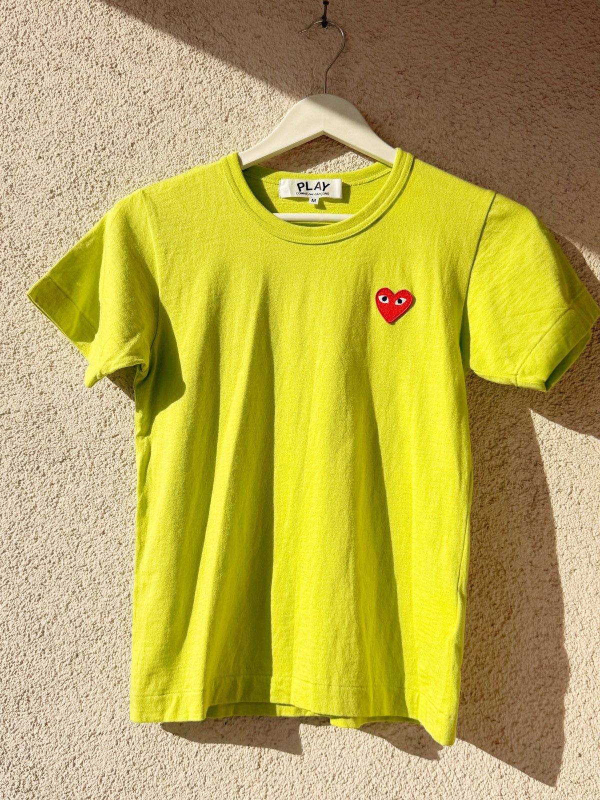 Comme des Garcons PLAY Comme des Garçons PLAY Women Green T-Shirt Heart Logo Size M Size M / US 6-8 / IT 42-44 - 1 Thumbnail