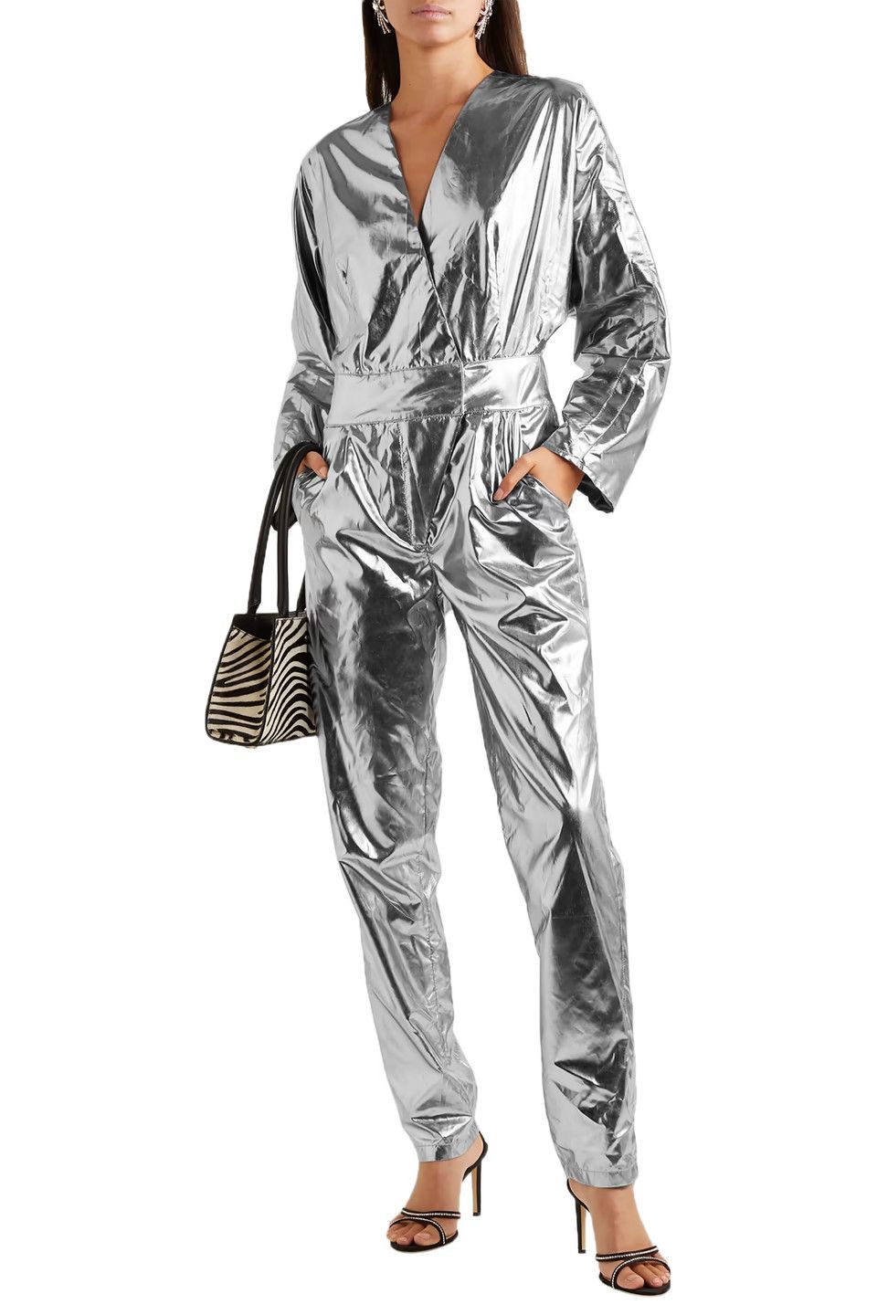 STAND STUDIO Womens glamour Stand Studio Amiya Jumpsuit Size 25" / US 0 / IT 36 - 9 Thumbnail