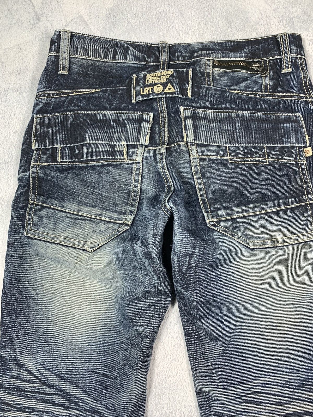 Vintage Vintage Y2K Japanese faded denim jeans streetwear style Size 29" - 8 Thumbnail