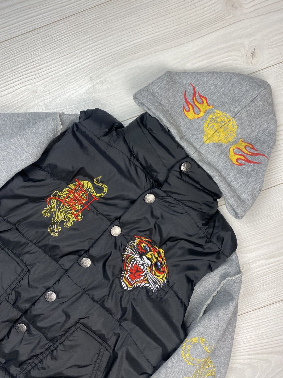 Christian Audigier × Ed Hardy Don Ed hardy designs hoodie vest Size US XS / EU 42 / 0 - 5 Thumbnail