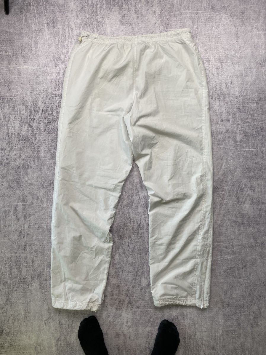 Nike Vintage white nylon Nike parachute sweatpants Size US 33 - 6 Thumbnail