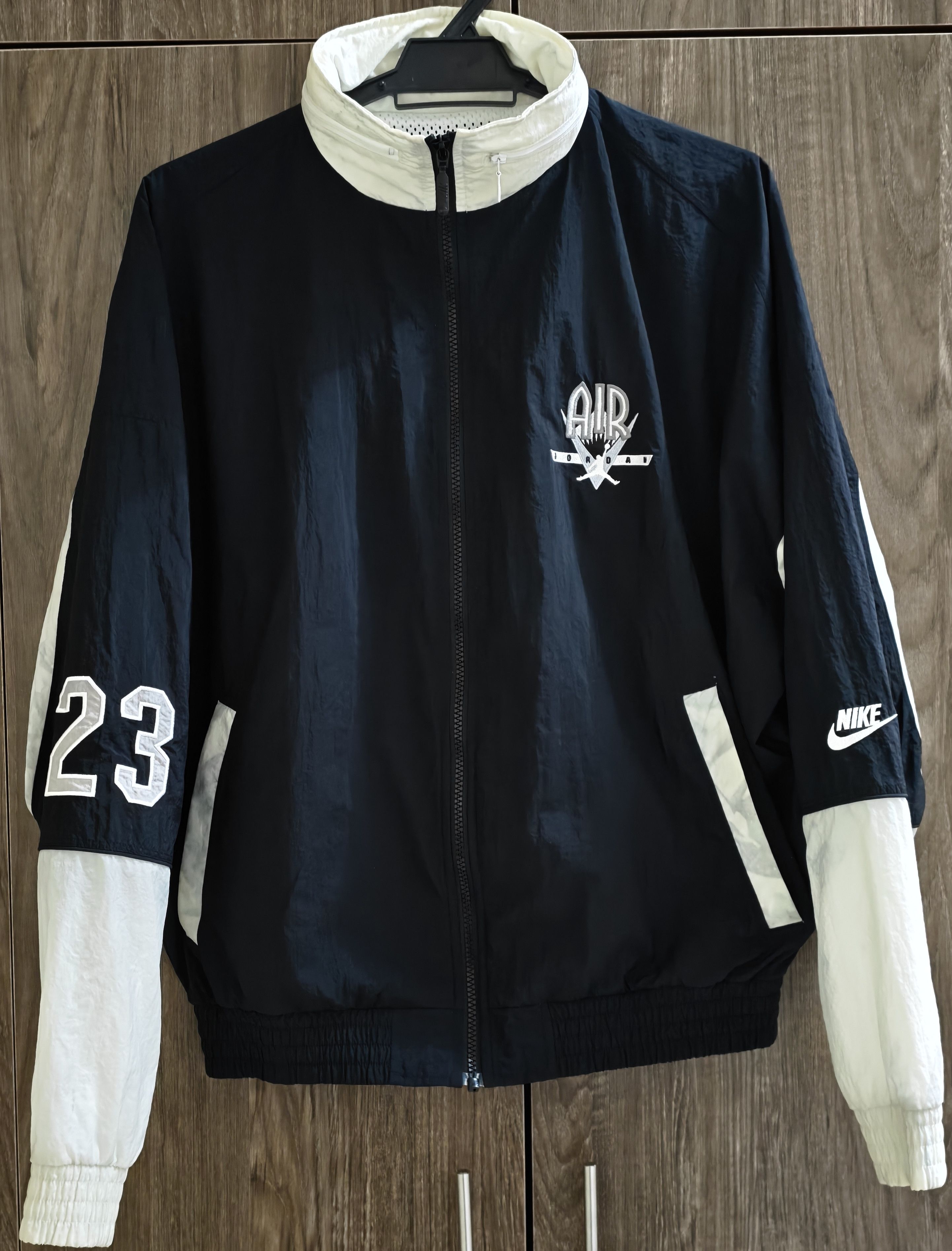Nike Vintage 90's /Y2K Nike Air Jordan Legacy Windbreaker Hoodie Size US M / EU 48-50 / 2 - 2 Thumbnail