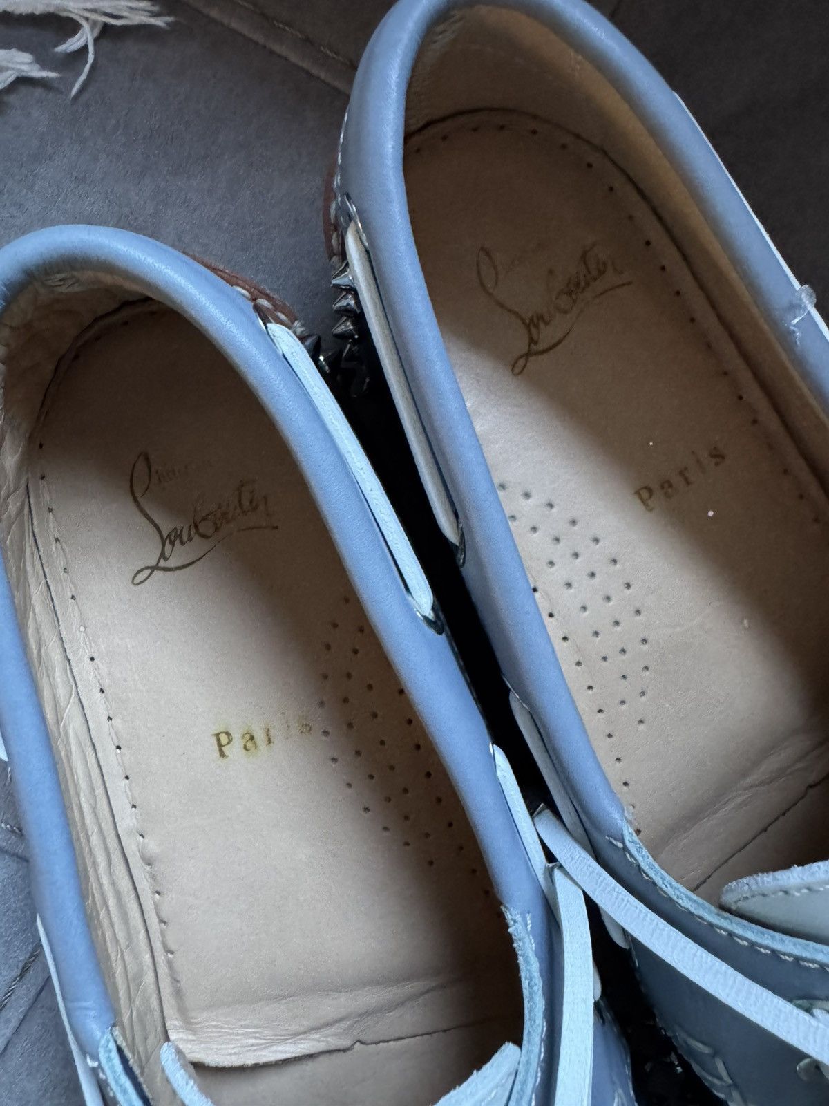 Christian Louboutin Christian Louboutin Steckel Boat Deck Flats sz 41.5 see phot Size US 8.5 / EU 41-42 - 8 Thumbnail
