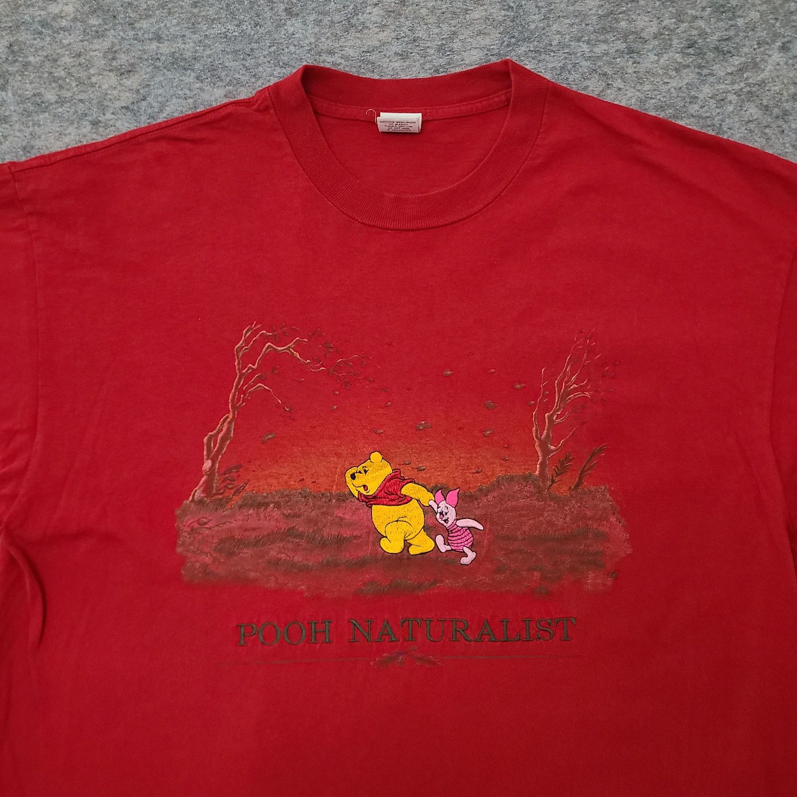 Disney Vintage Winnie The Pooh Shirt Mens XL Disney Embroidered USA Size US XL / EU 56 / 4 - 1 Thumbnail