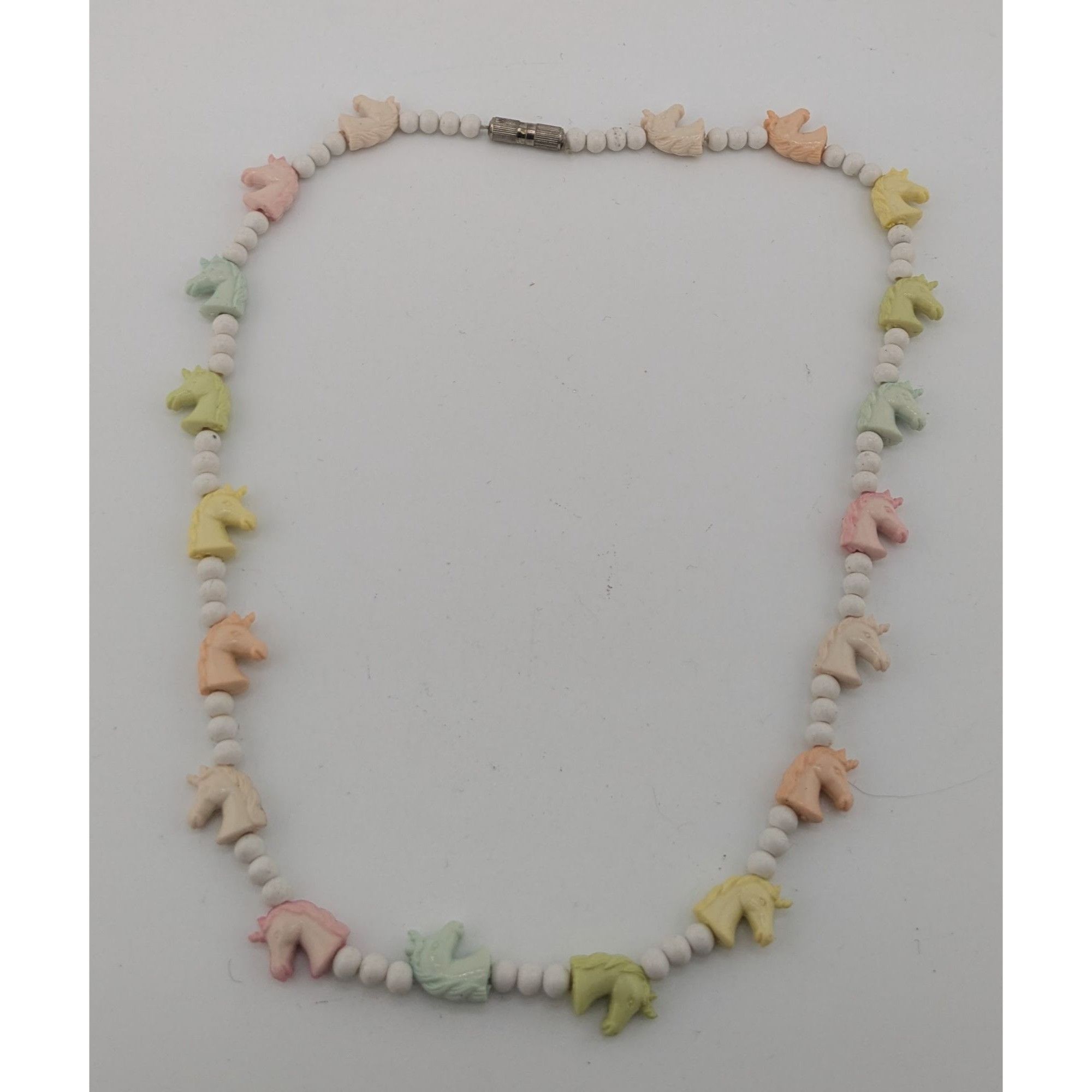 Other Pastel Unicorn Kidcore Beaded Necklace Size ONE SIZE - 6 Thumbnail
