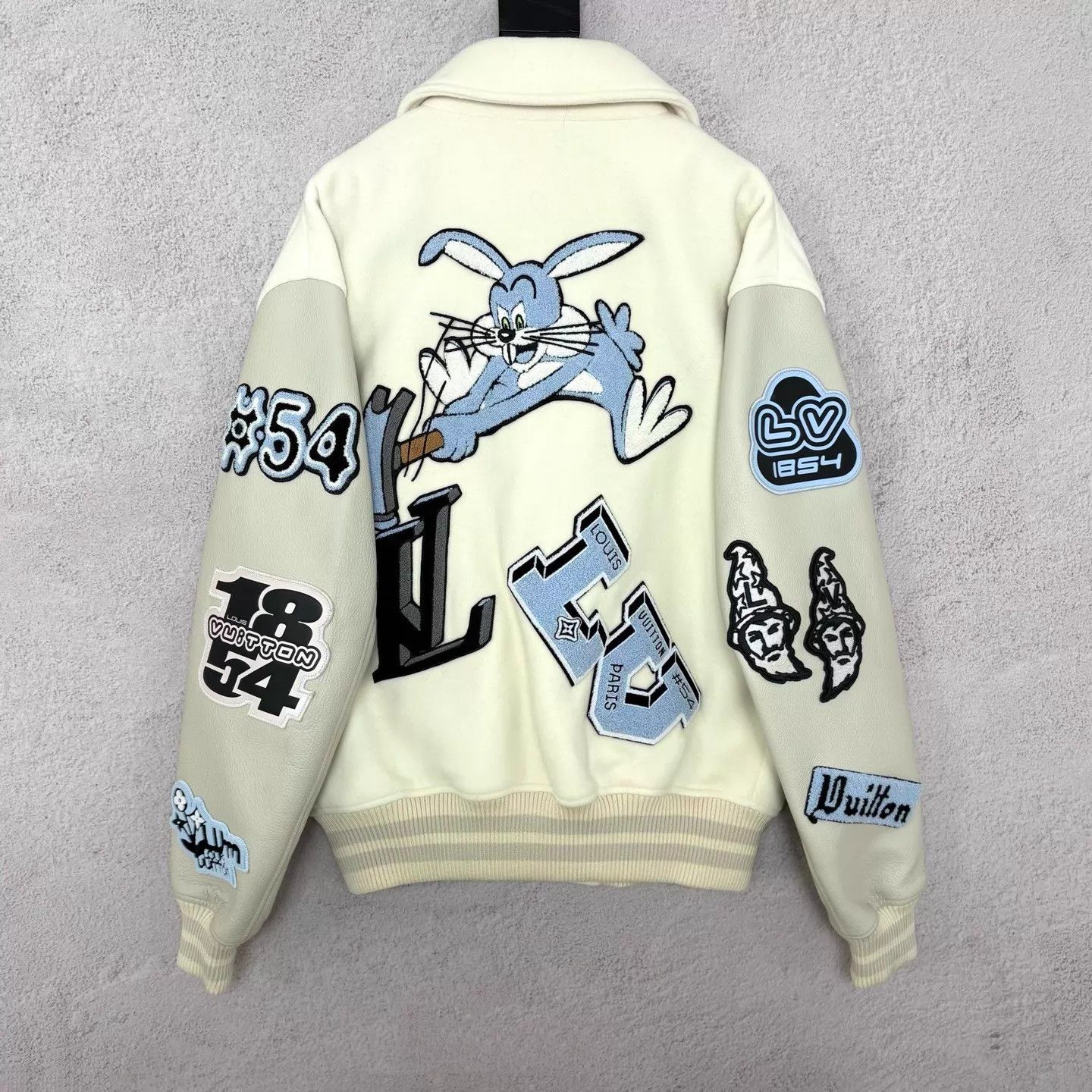 Louis Vuitton LV Bugs Bunny Baseball Jacket 50 Size US M / EU 48-50 / 2 - 2 Thumbnail