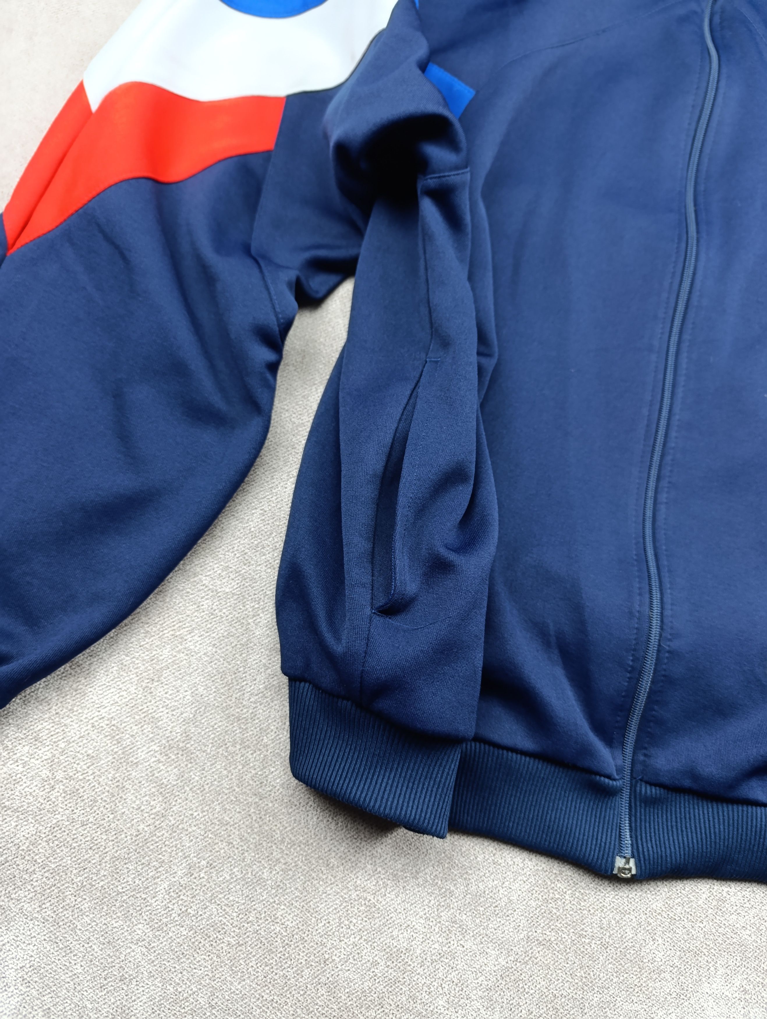 Adidas ADIDAS VINTAGE 90'S BLUE TRACK TOP MENS JACKET Size US XL / EU 56 / 4 - 4 Thumbnail