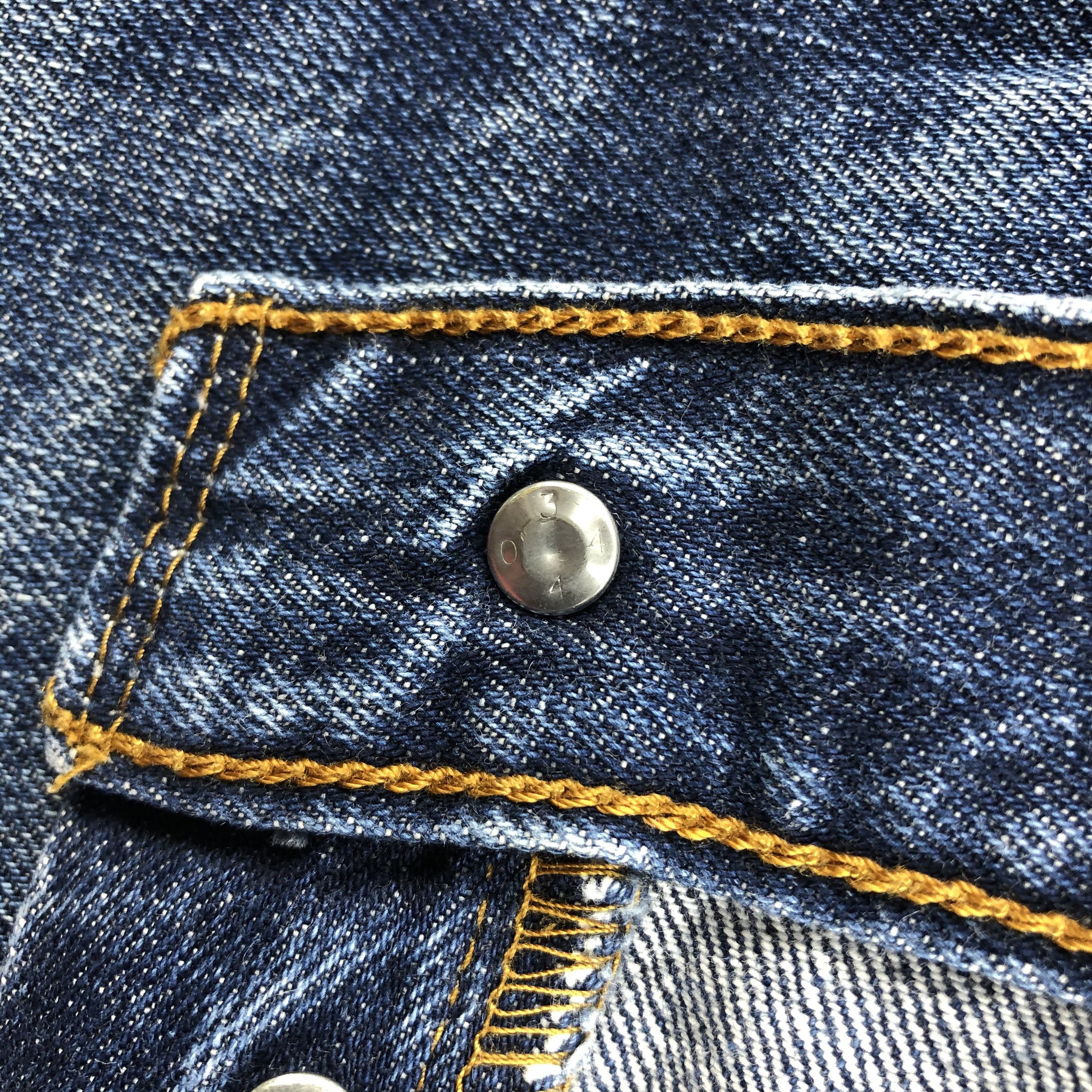 Levi's Vintage Blue Wash Levis 501 Jeans-J1904 Size US 31 - 10 Thumbnail