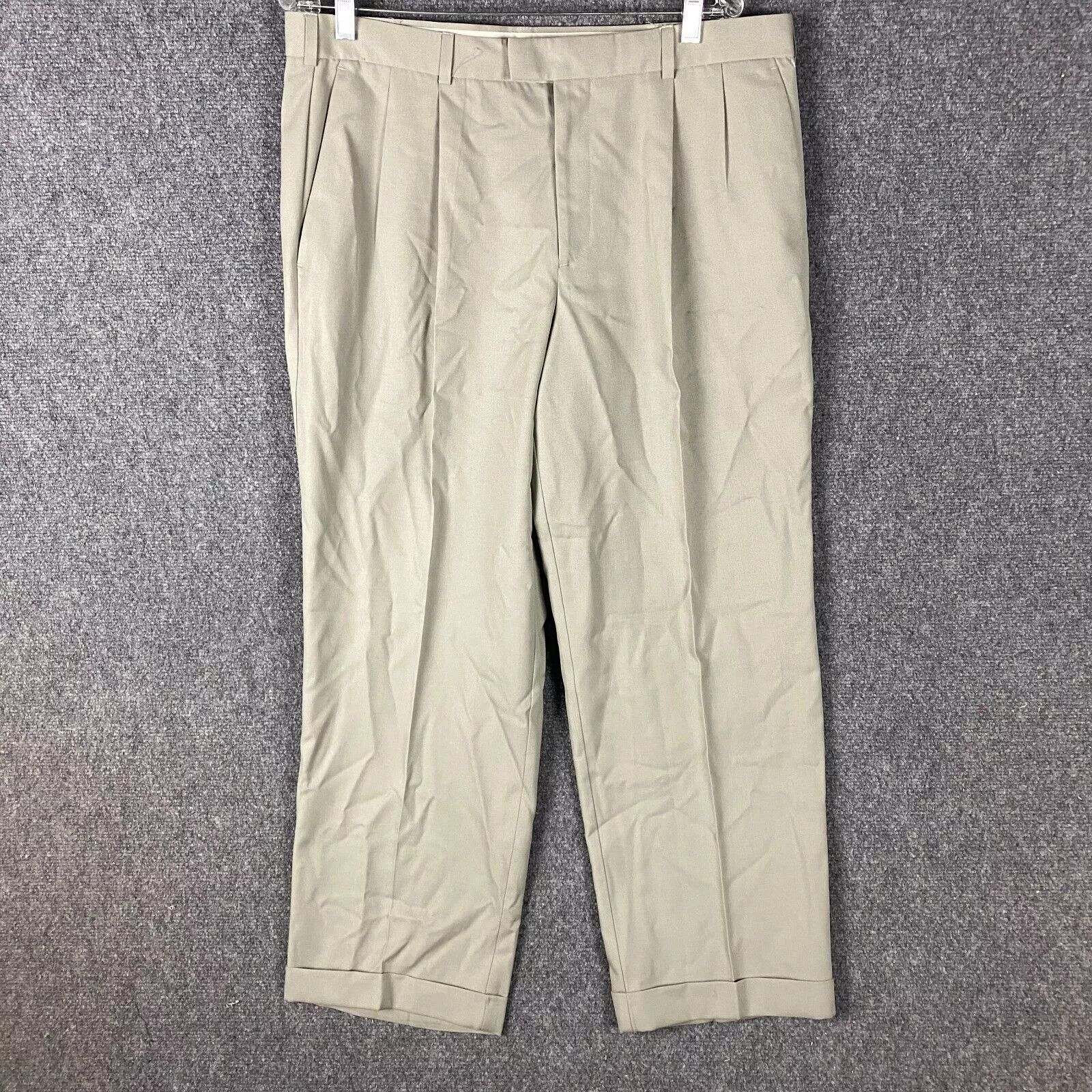 Dockers Dockers Slacks Men's 36x32 Polyester Wool Hook & Eye Adults Size US 36 / EU 52 - 1 Thumbnail
