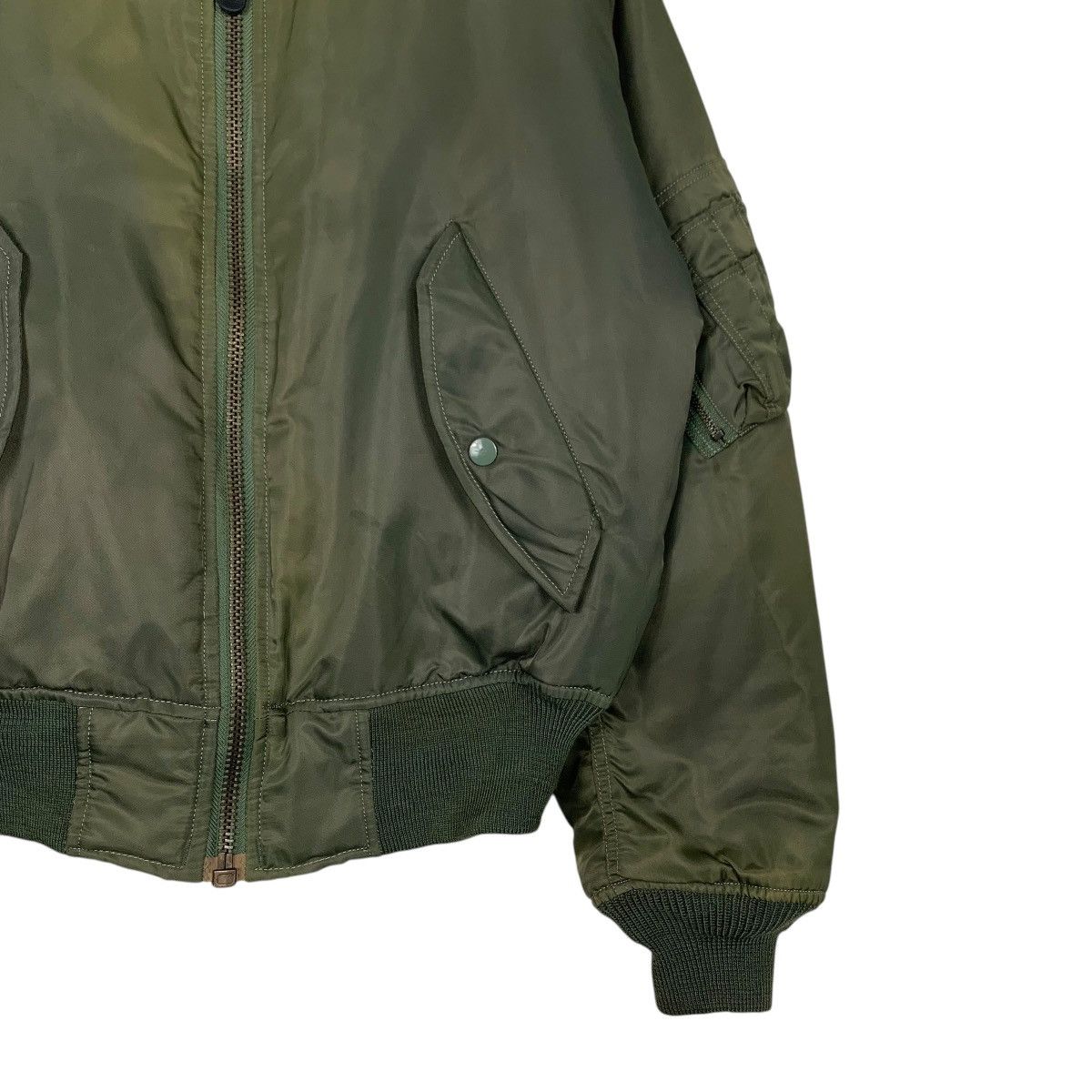 Vintage 90’s WESTOP INDUSTRIES Ma1 Flight Bomber Jacket #2346-C105 Size US M / EU 48-50 / 2 - 4 Thumbnail