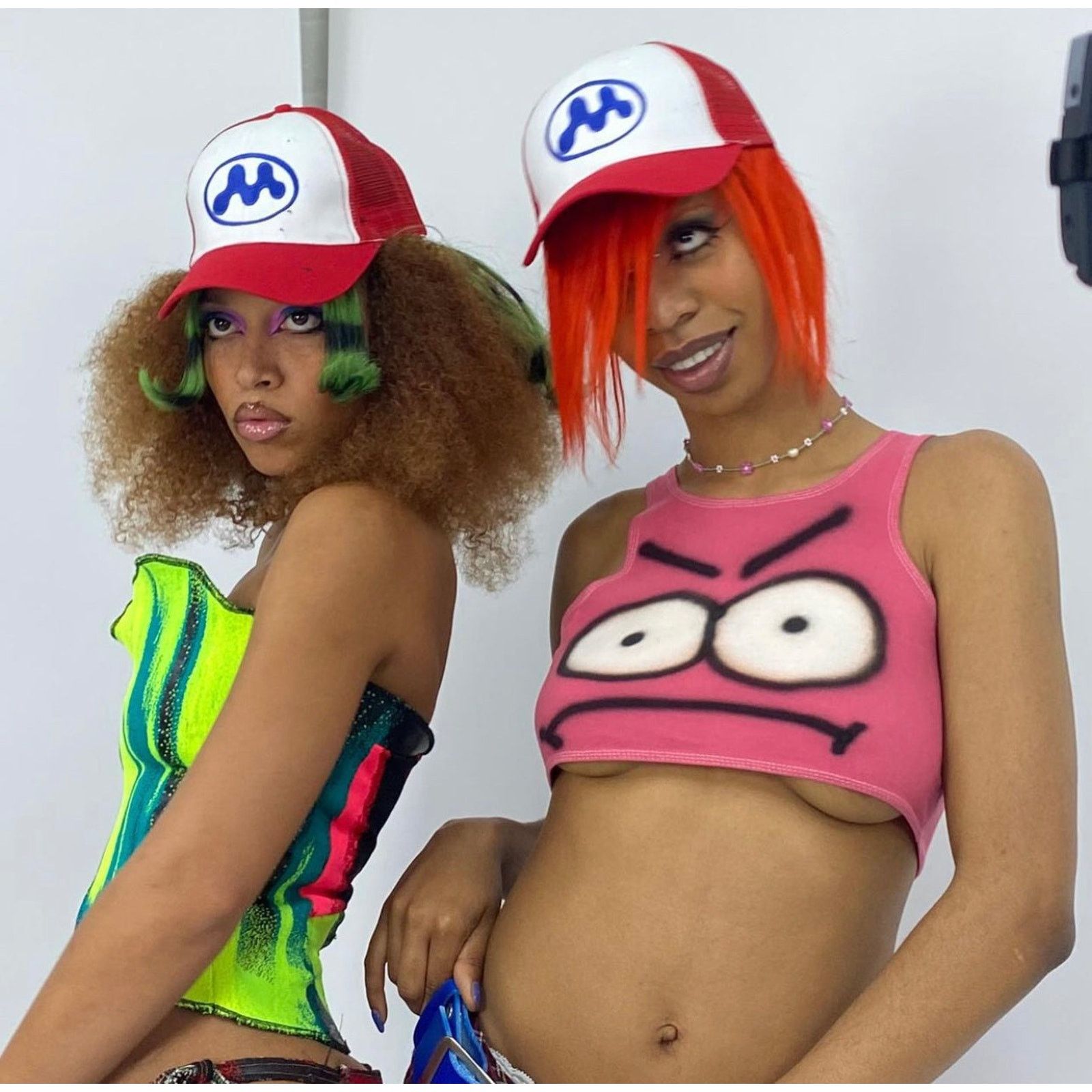 Mowalola Mowalola “Puff Puff” Trucker Hat | Grailed