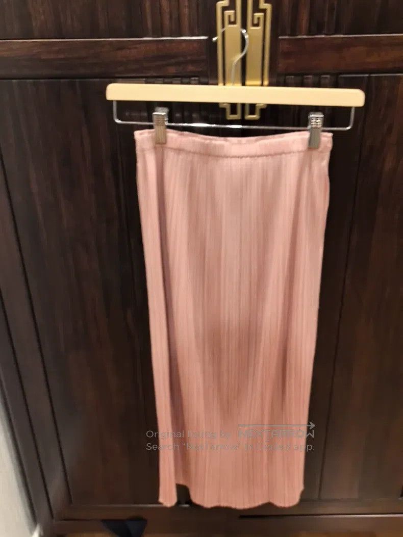 Issey Miyake Issey Miyake size:1 Pink Midi Skirt Size 42" / US 20 - 2 Thumbnail