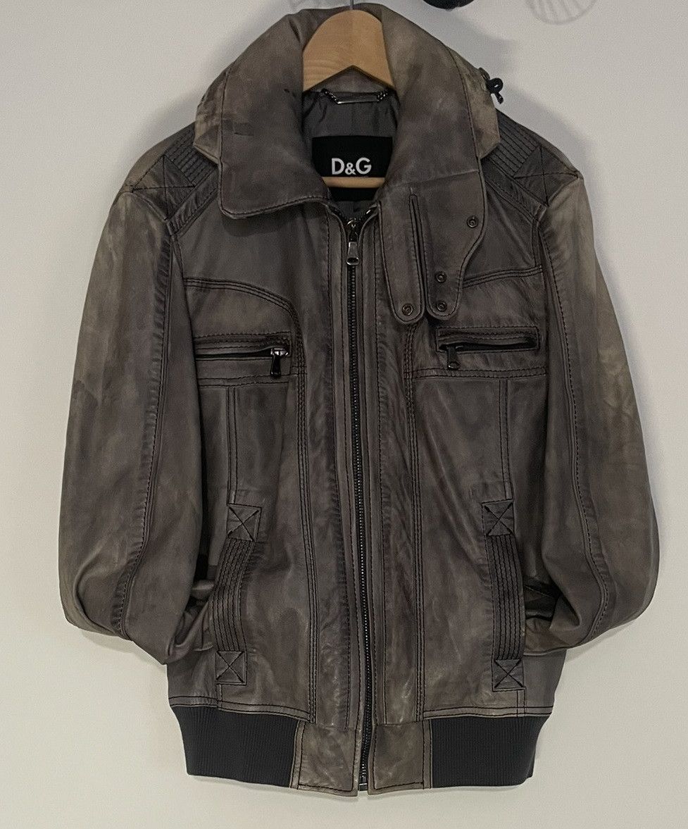 Dolce & Gabbana D&G leather jaket Size US L / EU 52-54 / 3 - 3 Thumbnail
