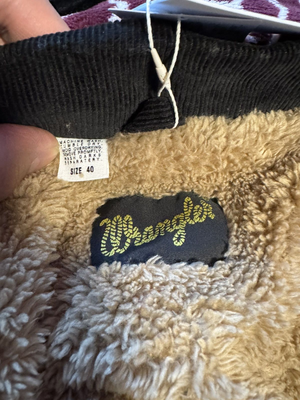 Wrangler Wrangler Fur Lined Corduroy Jacket Size US L / EU 52-54 / 3 - 5 Thumbnail