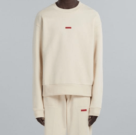 Marni o1srvl11e0724 Sweater in Beige Size US M / EU 48-50 / 2 - 2 Thumbnail