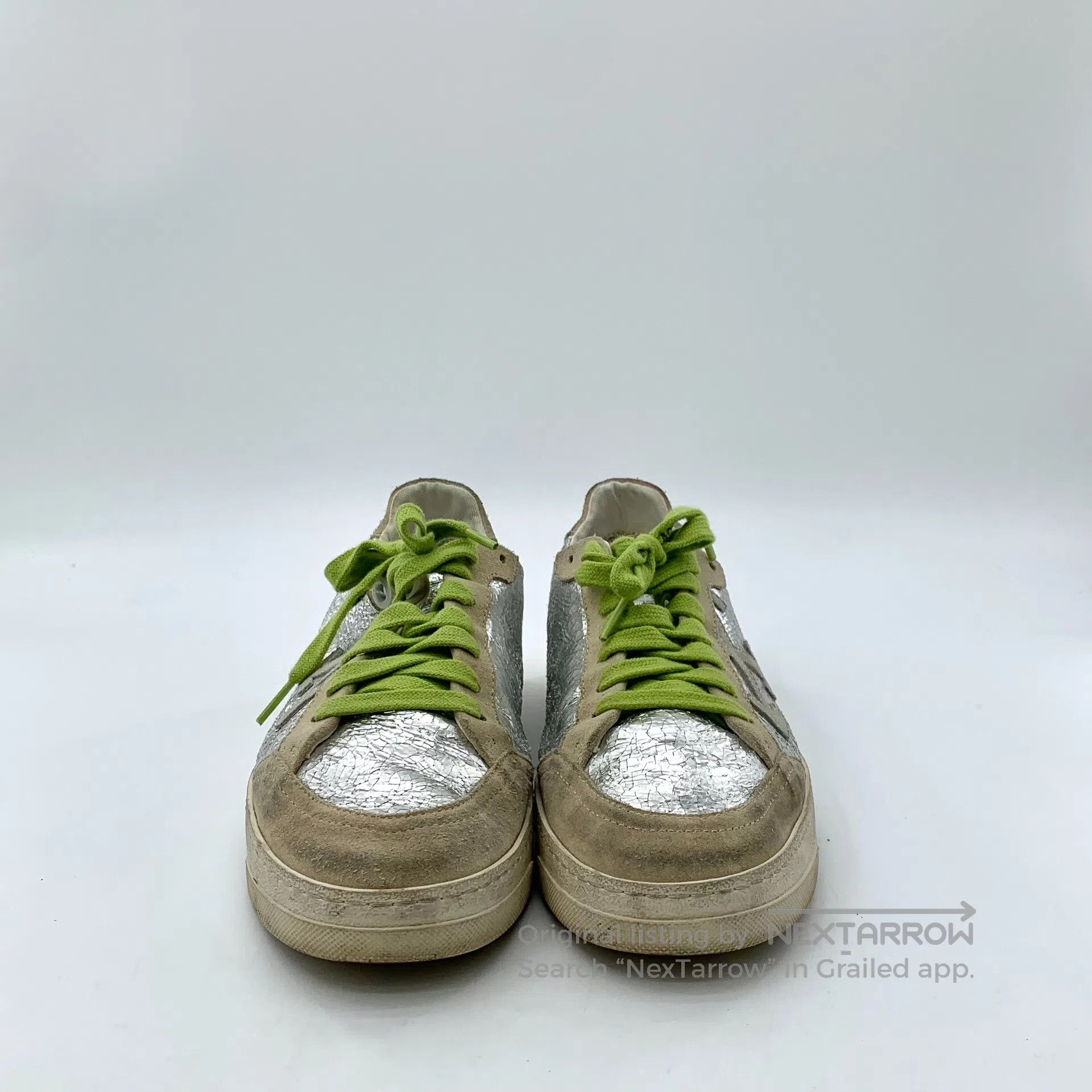Off-White Off-White Multicolored Arrow Strap Casual Flat Sneakers Di Size US 8 / EU 41 - 3 Thumbnail