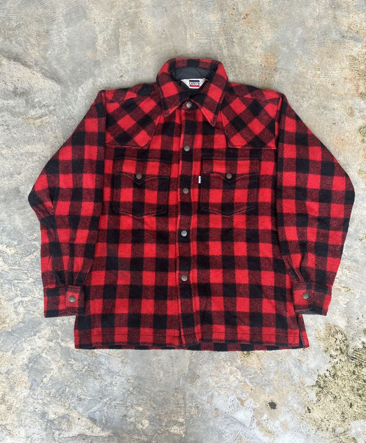 Levi's Vintage Clothing Vintage Levis 80s Flanel Shirt Size US M / EU 48-50 / 2 - 1 Thumbnail