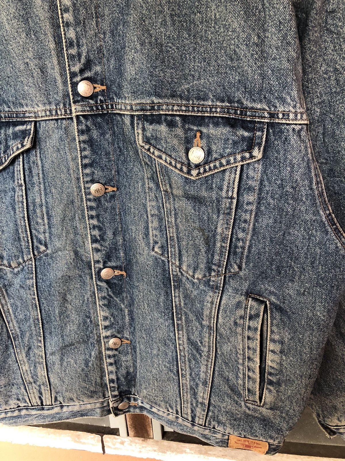If Six Was Nine Vintage Style HR Denim Jacket Detroit Jacket Rare Size US M / EU 48-50 / 2 - 6 Thumbnail