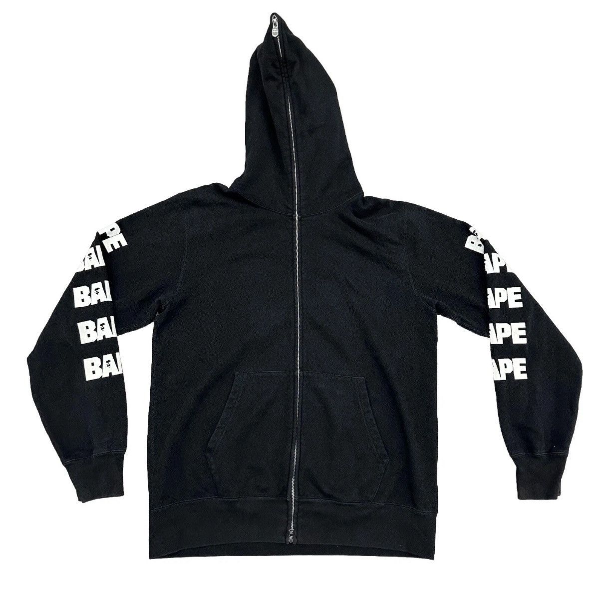 A Bathing Ape Bape Full Zip Hoodie Size XL
