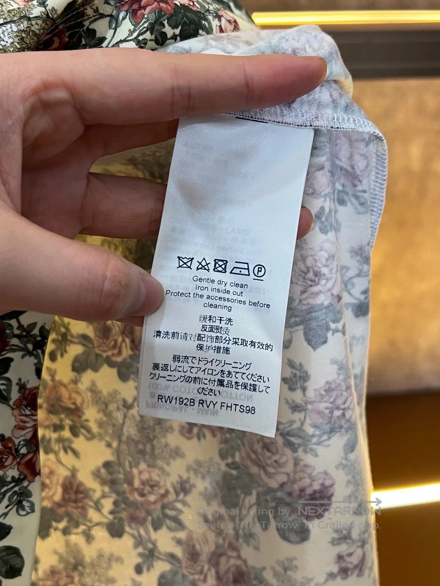 Louis Vuitton Louis Vuitton Floral Short Sleeve| Size US M / EU 48-50 / 2 - 4 Thumbnail