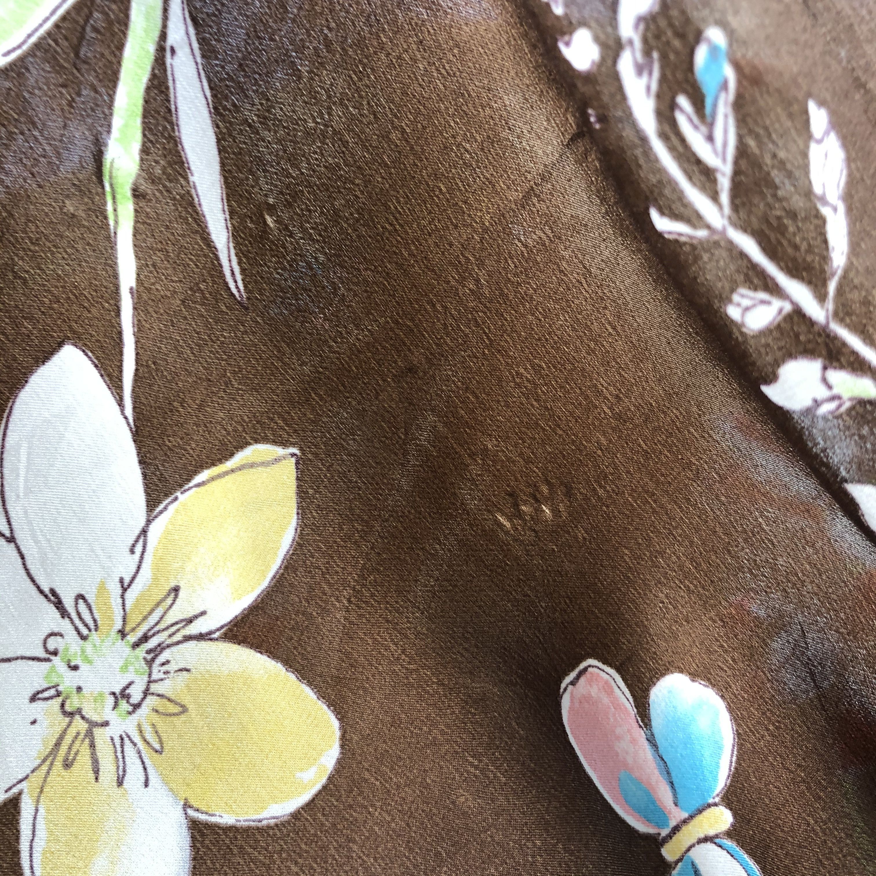 Hanae Mori Vintage Hanae Mori Silk Scarf Size ONE SIZE - 6 Thumbnail