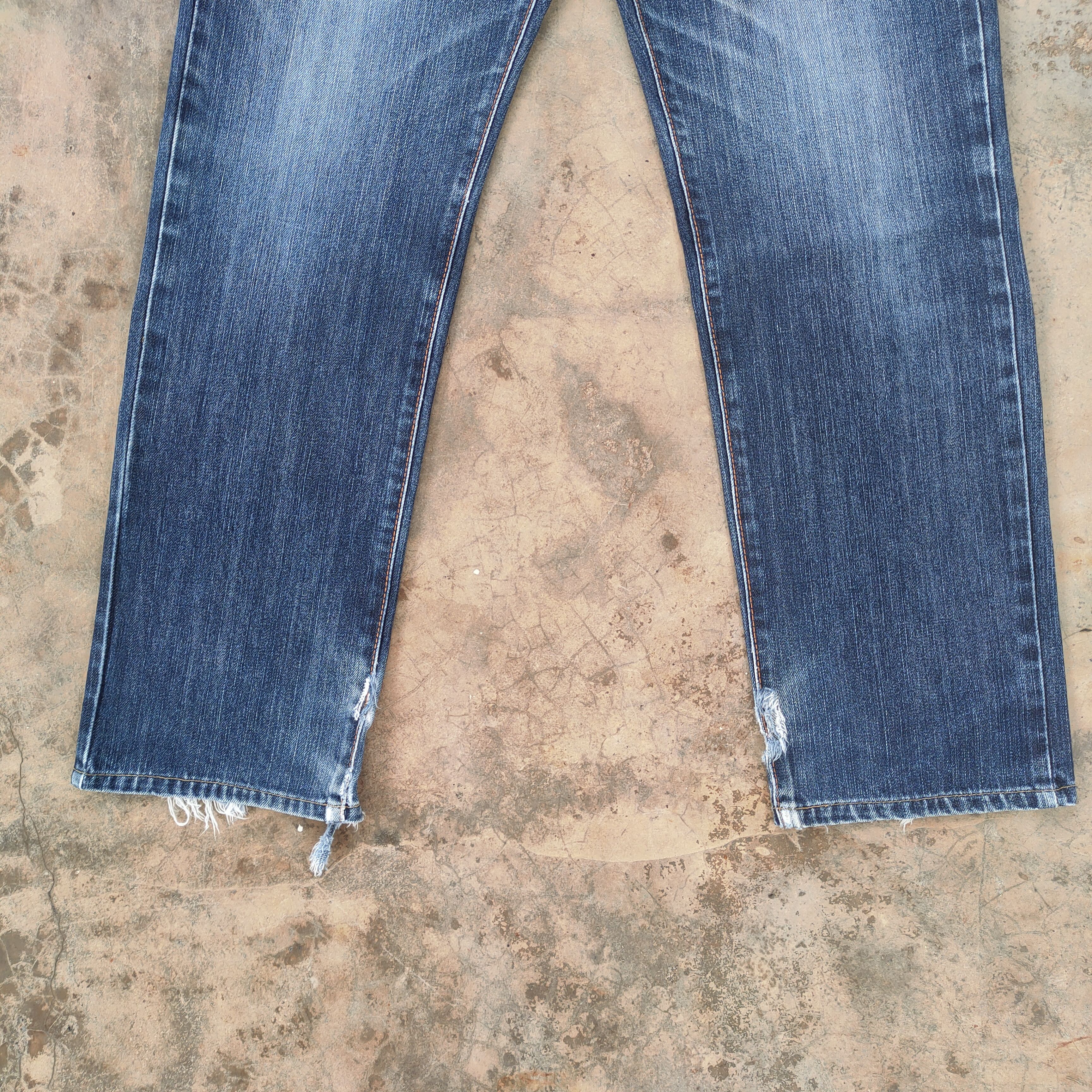 Edwin VINTAGE EDWIN FADED DISTRESSED JEANS DENIM PANTS Size US 32 / EU 48 - 5 Thumbnail