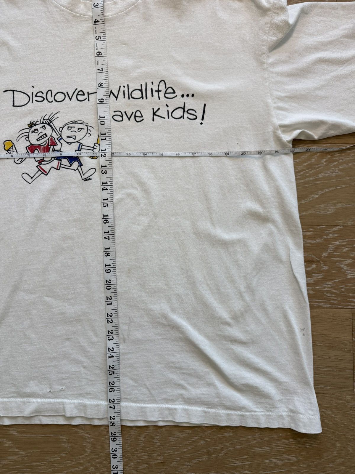 Other Vintage Graphic Tee Discover Wildlife Size US L / EU 52-54 / 3 - 5 Thumbnail