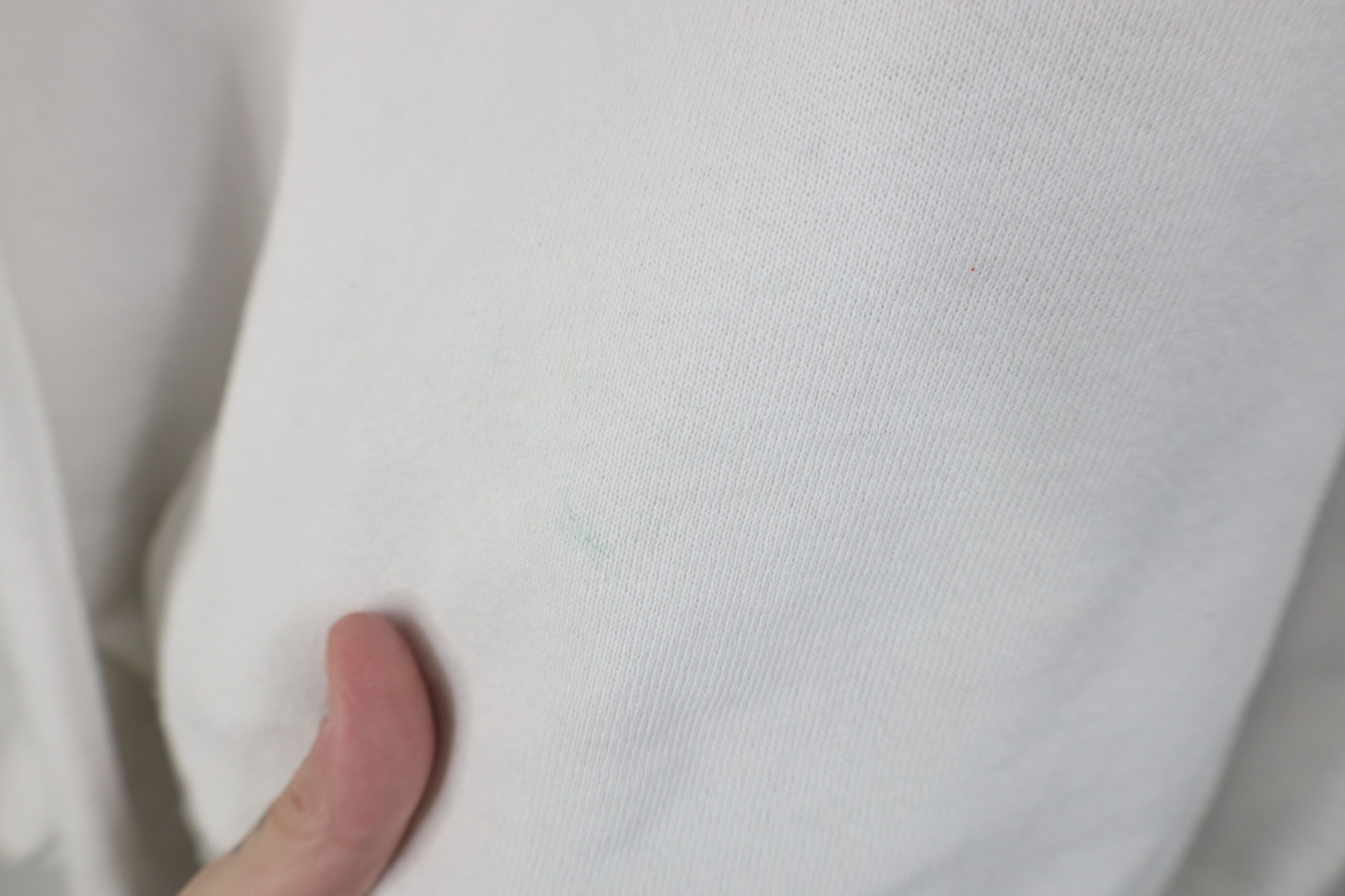 Vintage Vintage 90s Streetwear Blank Crewneck Sweatshirt White USA Size XL / US 12-14 / IT 48-50 - 4 Thumbnail