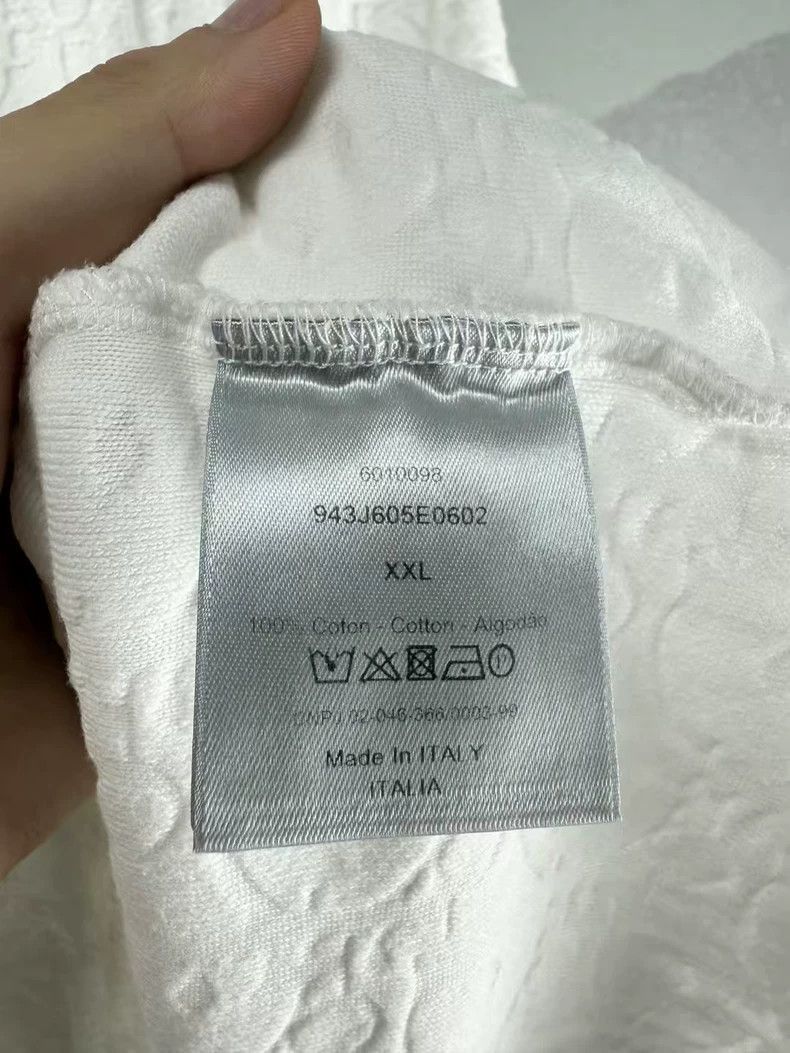 Dior Dior White Short Sleeve TShirt XXL-2506 Size US XXL / EU 58 / 5 - 4 Thumbnail