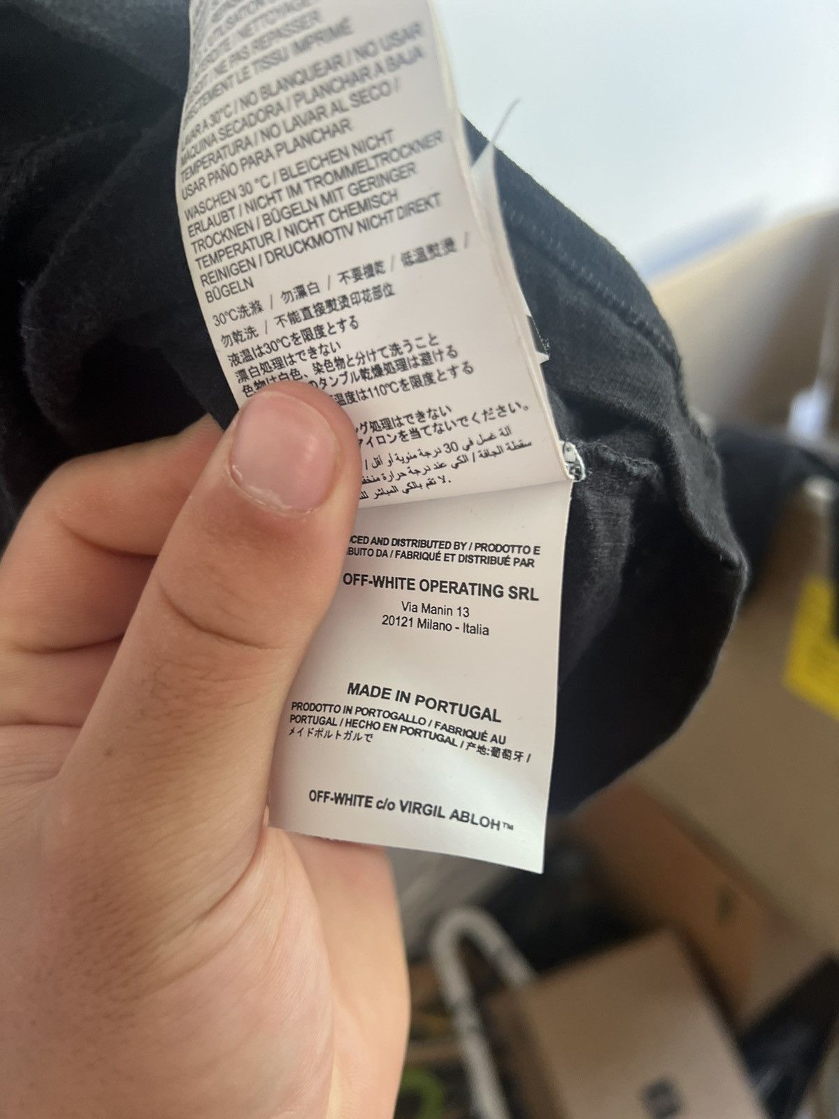 Off-White Off white temperature TEE Size US S / EU 44-46 / 1 - 11 Thumbnail